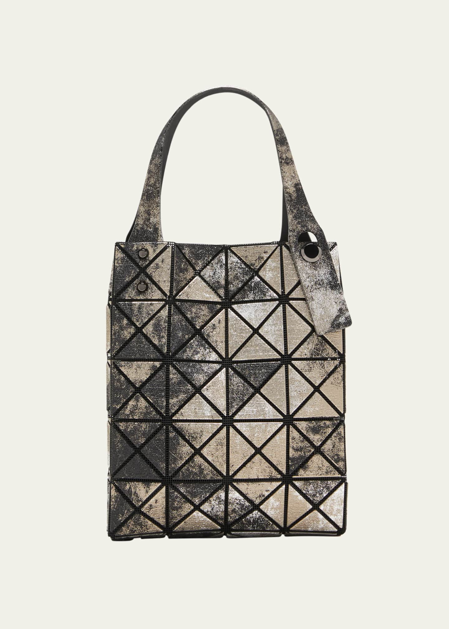 BAO BAO ISSEY MIYAKE Platinum Nebula Geo Top-Handle Bag