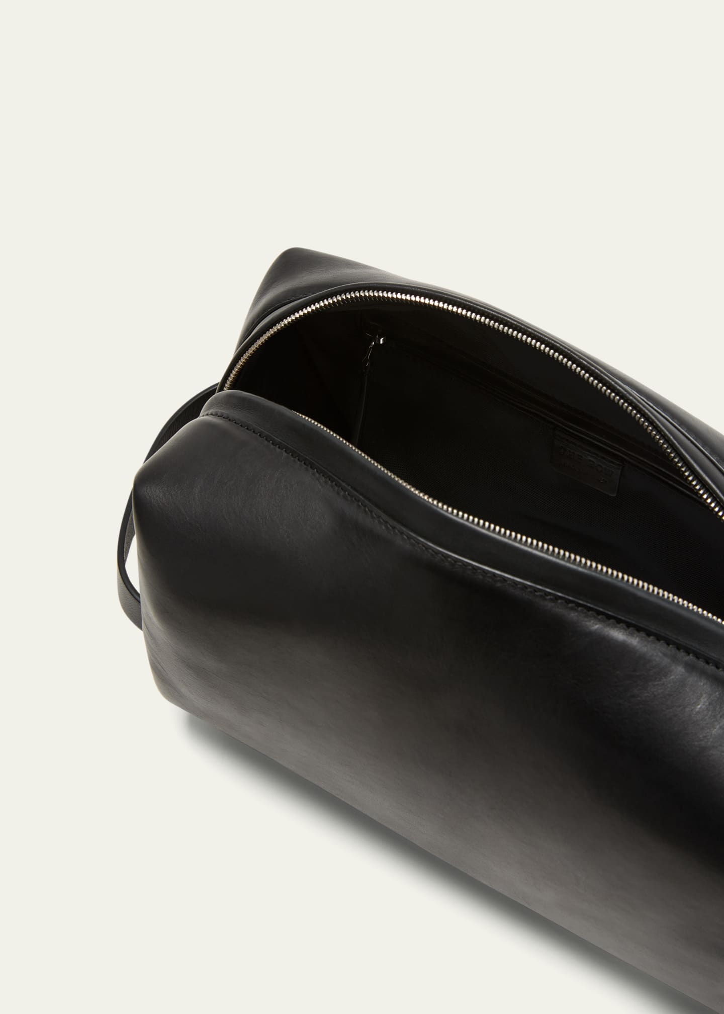 Creed Boutique Leather Wash Bag - Graphite Large