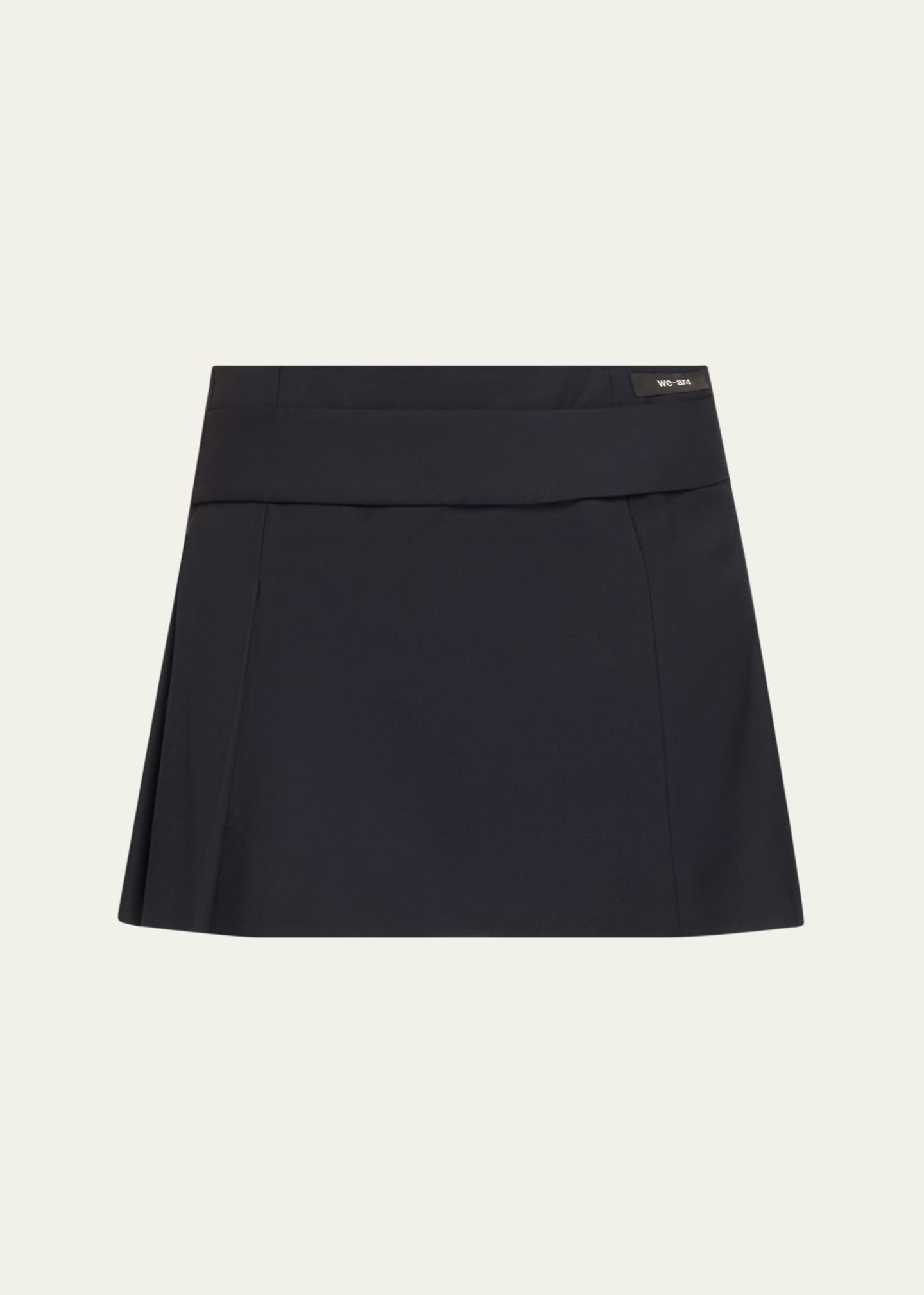 WE-AR4 The Collegiate Pleated Plaid Mini Skirt Image 1 of 5