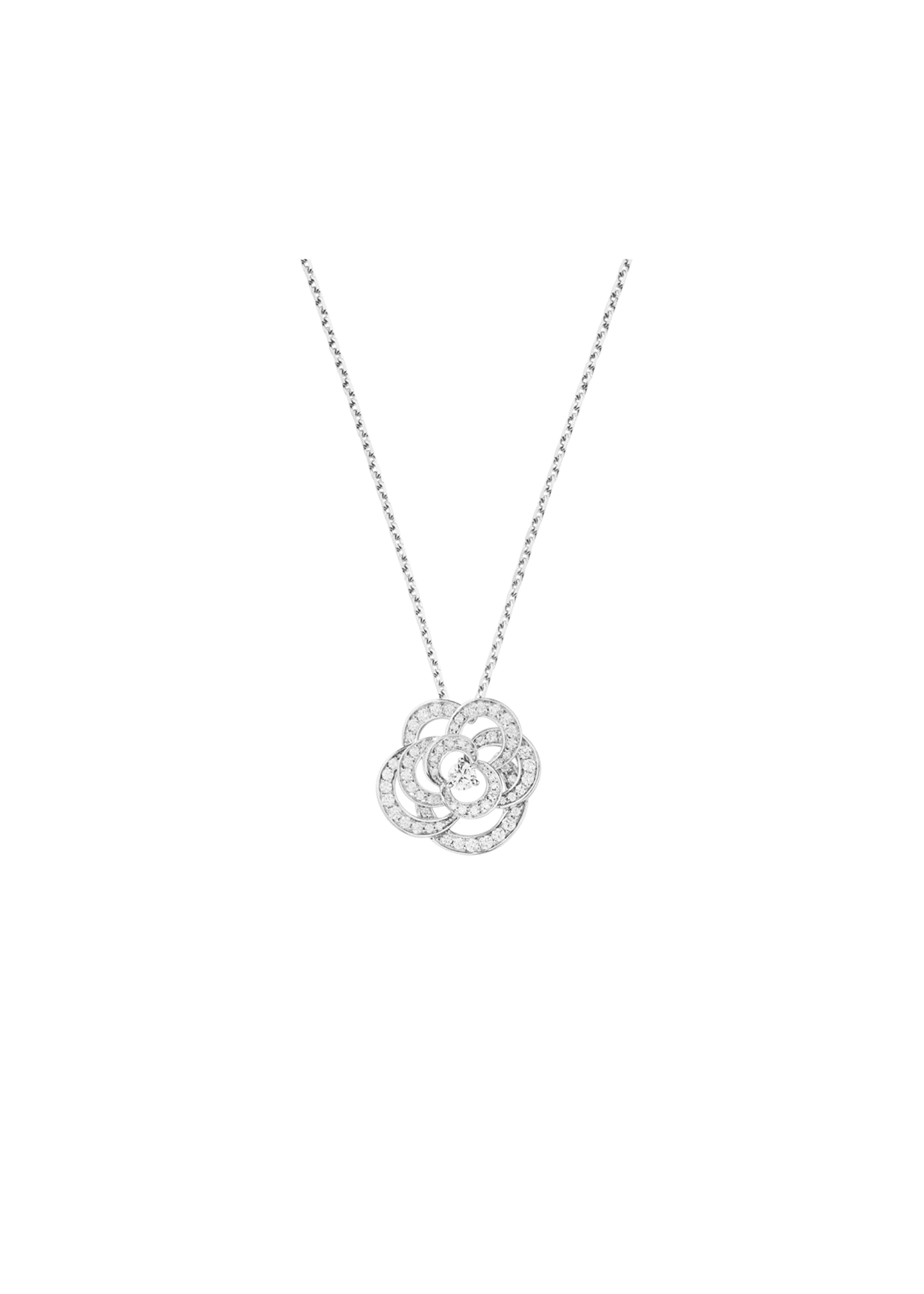 CHANEL FIL DE CAMÉLIA NECKLACE Image 3 of 4