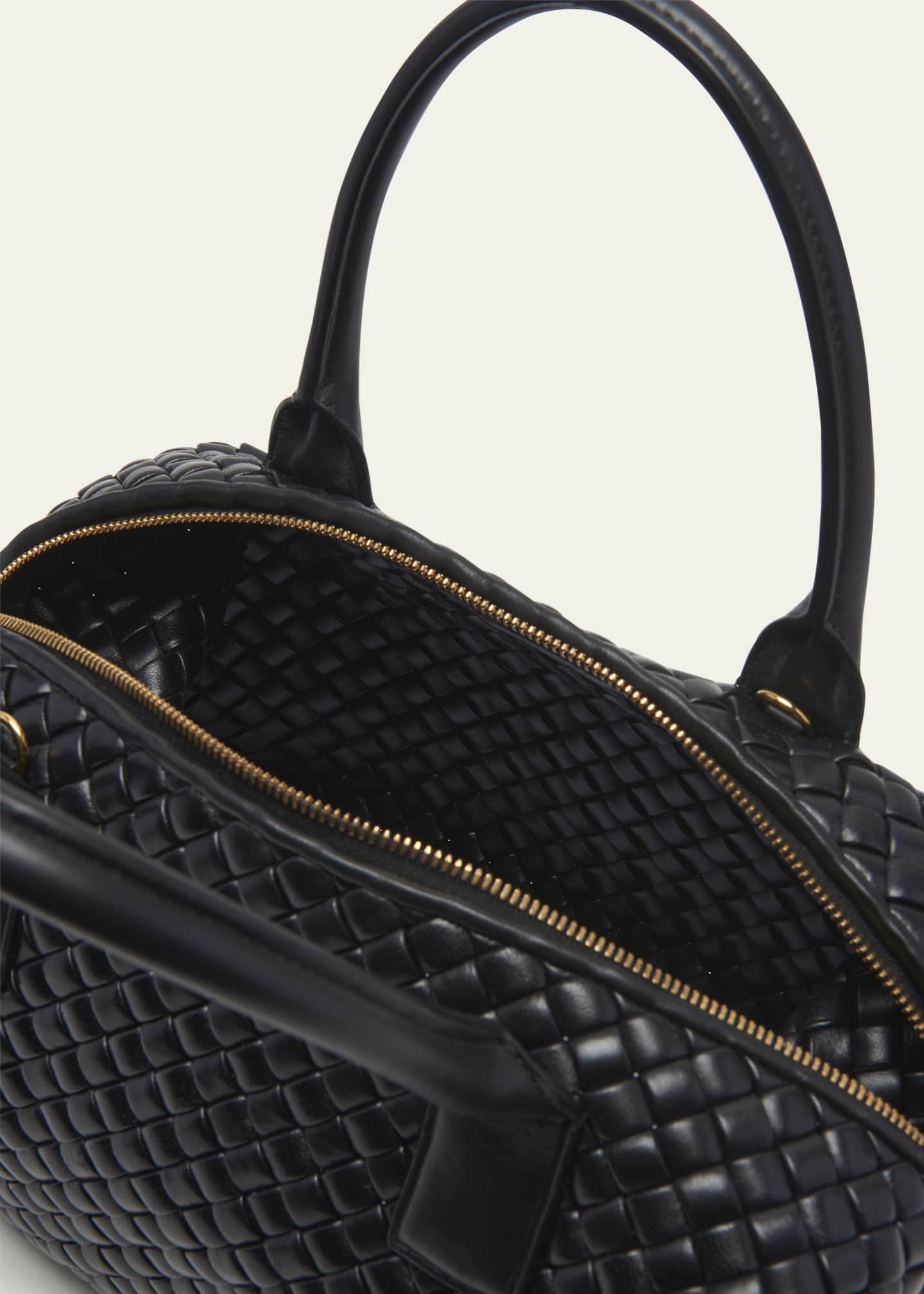 Bottega Veneta Egg Intrecciato Leather Top-Handle Bag - Bergdorf Goodman