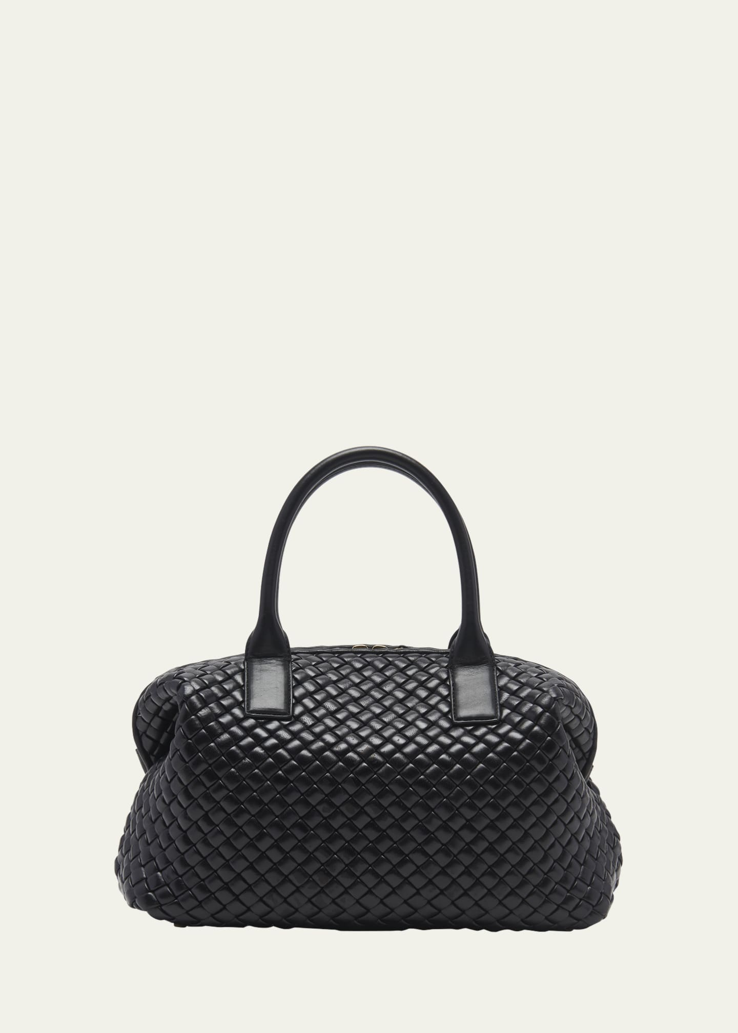 Bottega Veneta Doctor Padded Intrecciato Top-Handle Bag