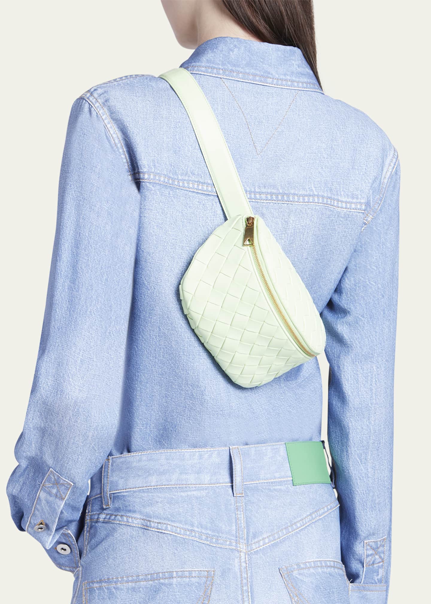 Waist bag bottega cheap