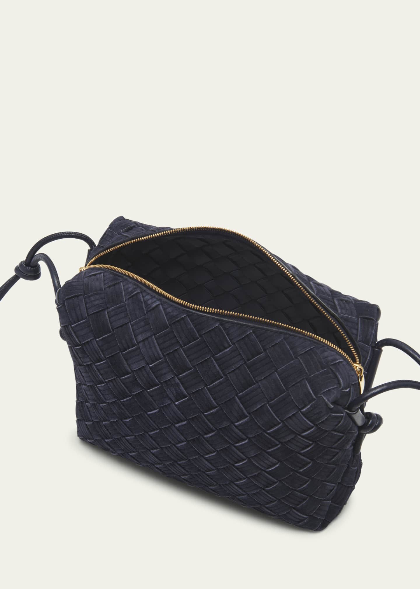 Bottega Veneta Loop Small Intrecciato Leather Crossbody Bag