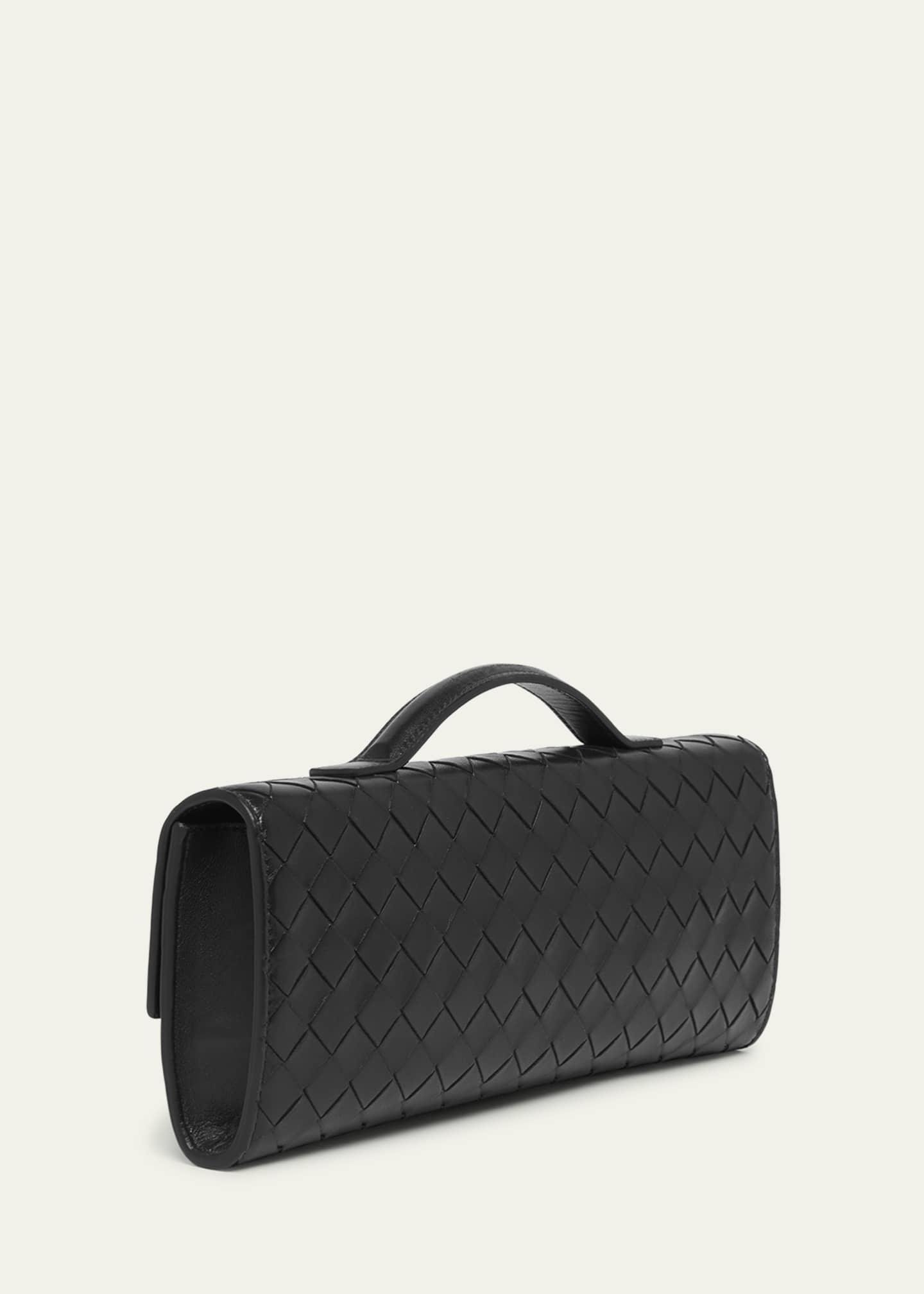 Bottega Veneta Long Andiamo Clutch Bag with Handle Image 3 of 6