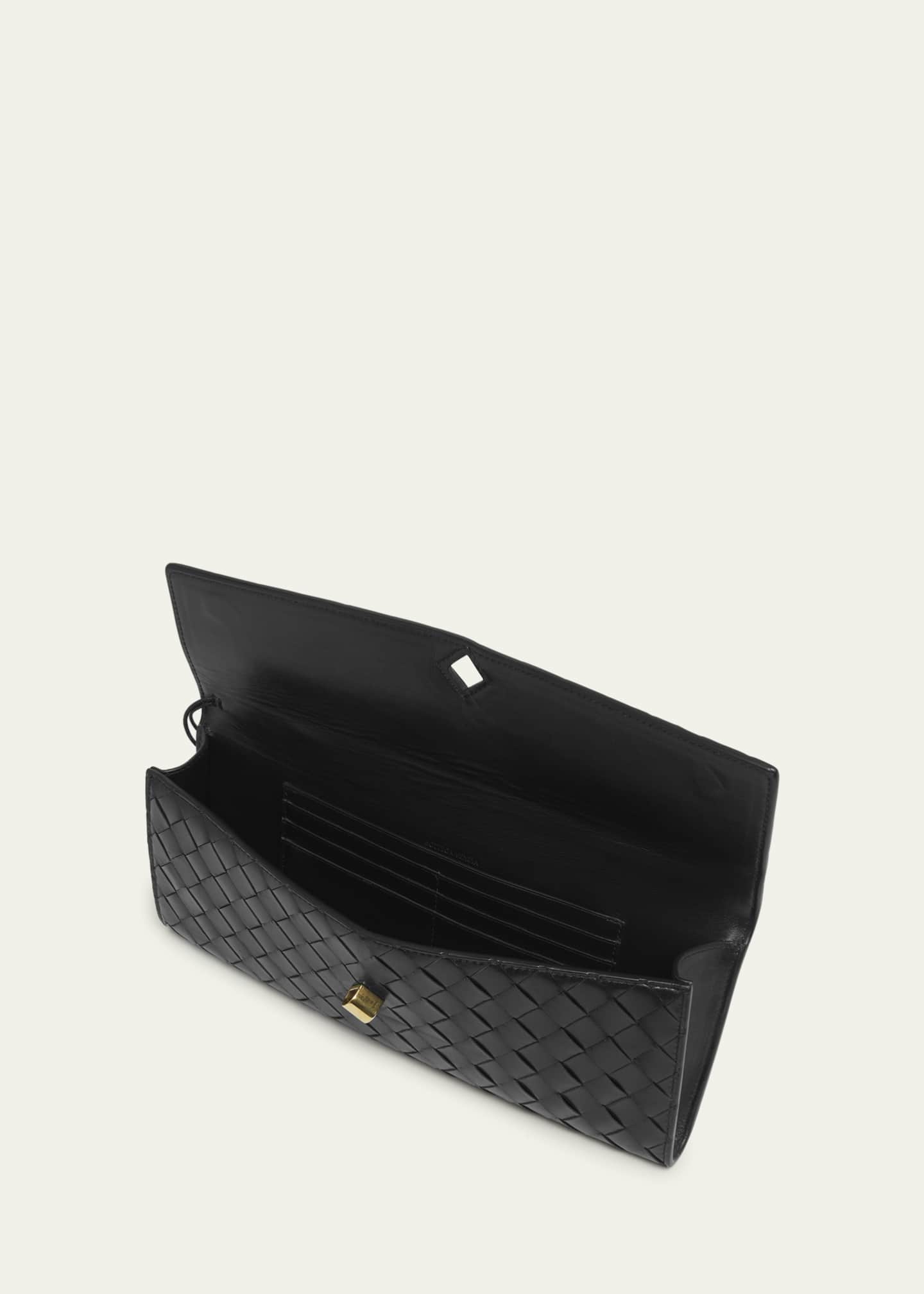 Bottega Veneta Long Andiamo Clutch Bag with Handle Image 4 of 6