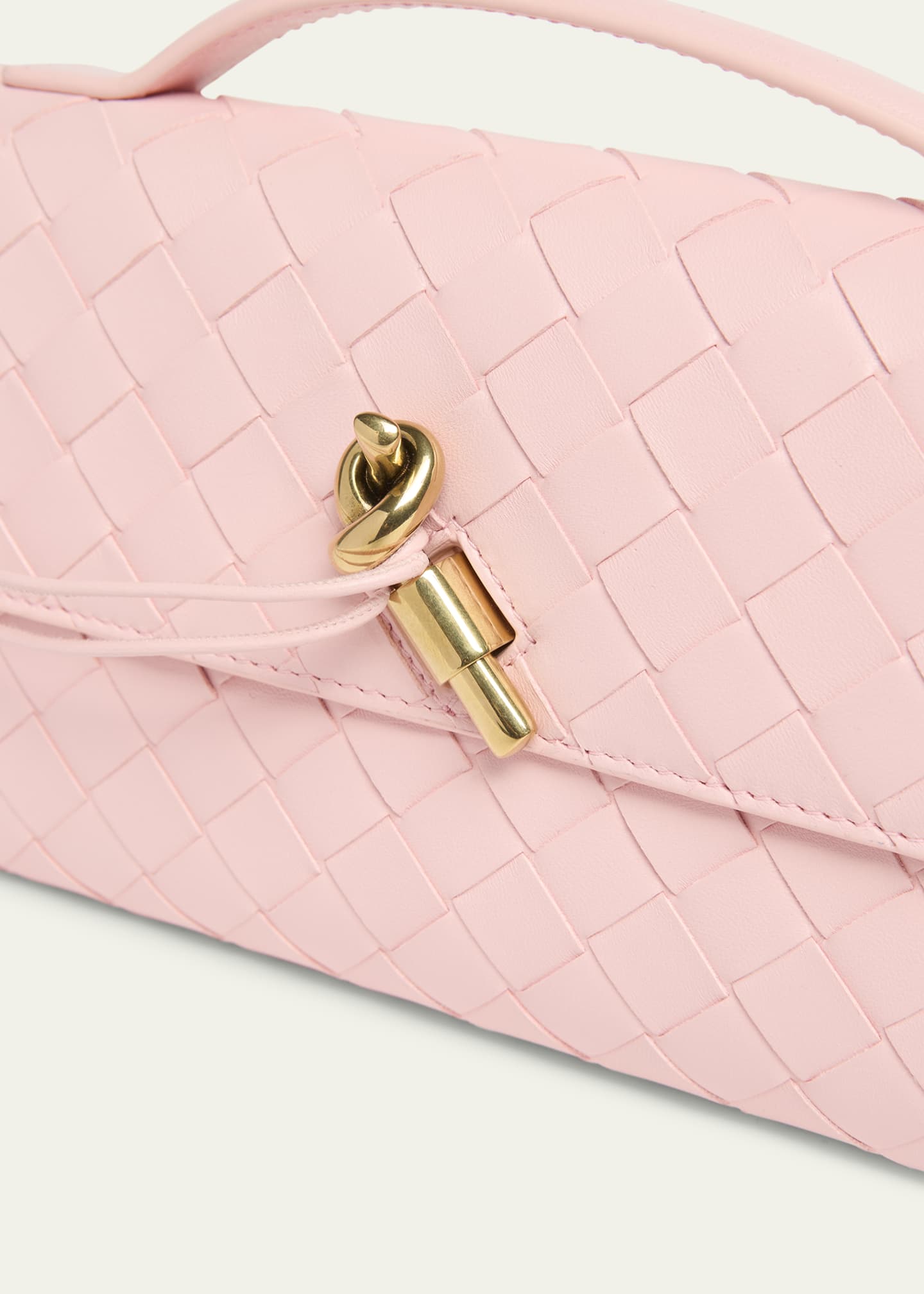 Bottega Veneta Long Andiamo Clutch Bag with Handle Image 6 of 6