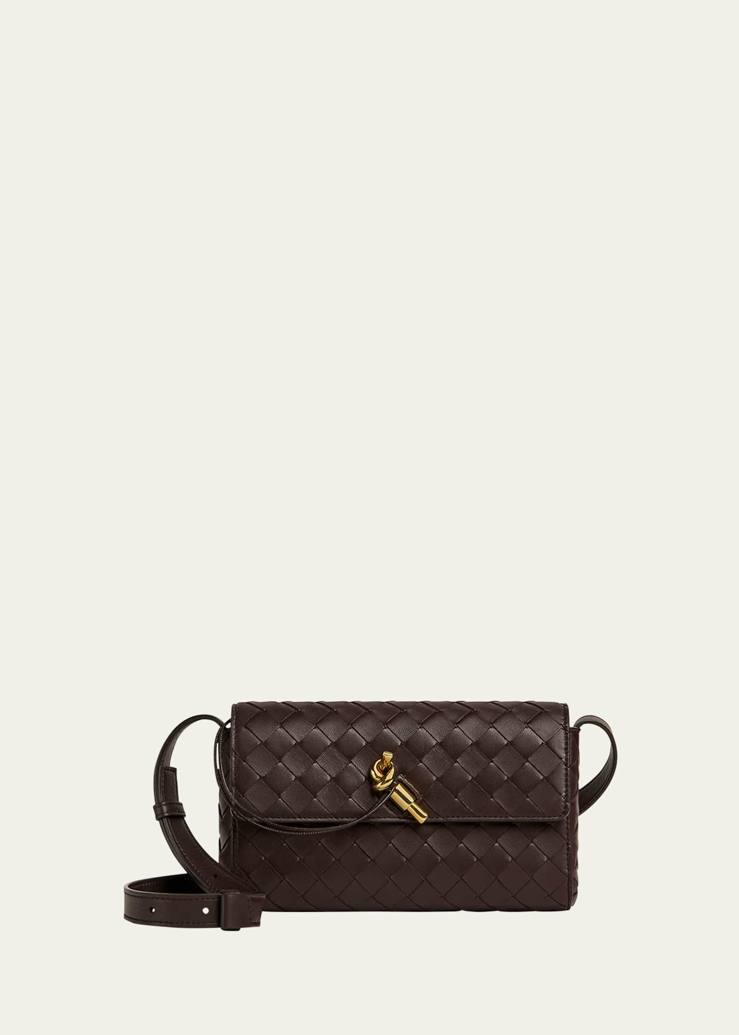 Bottega Veneta Loop Intrecciato Leather Crossbody Bag - Bergdorf Goodman