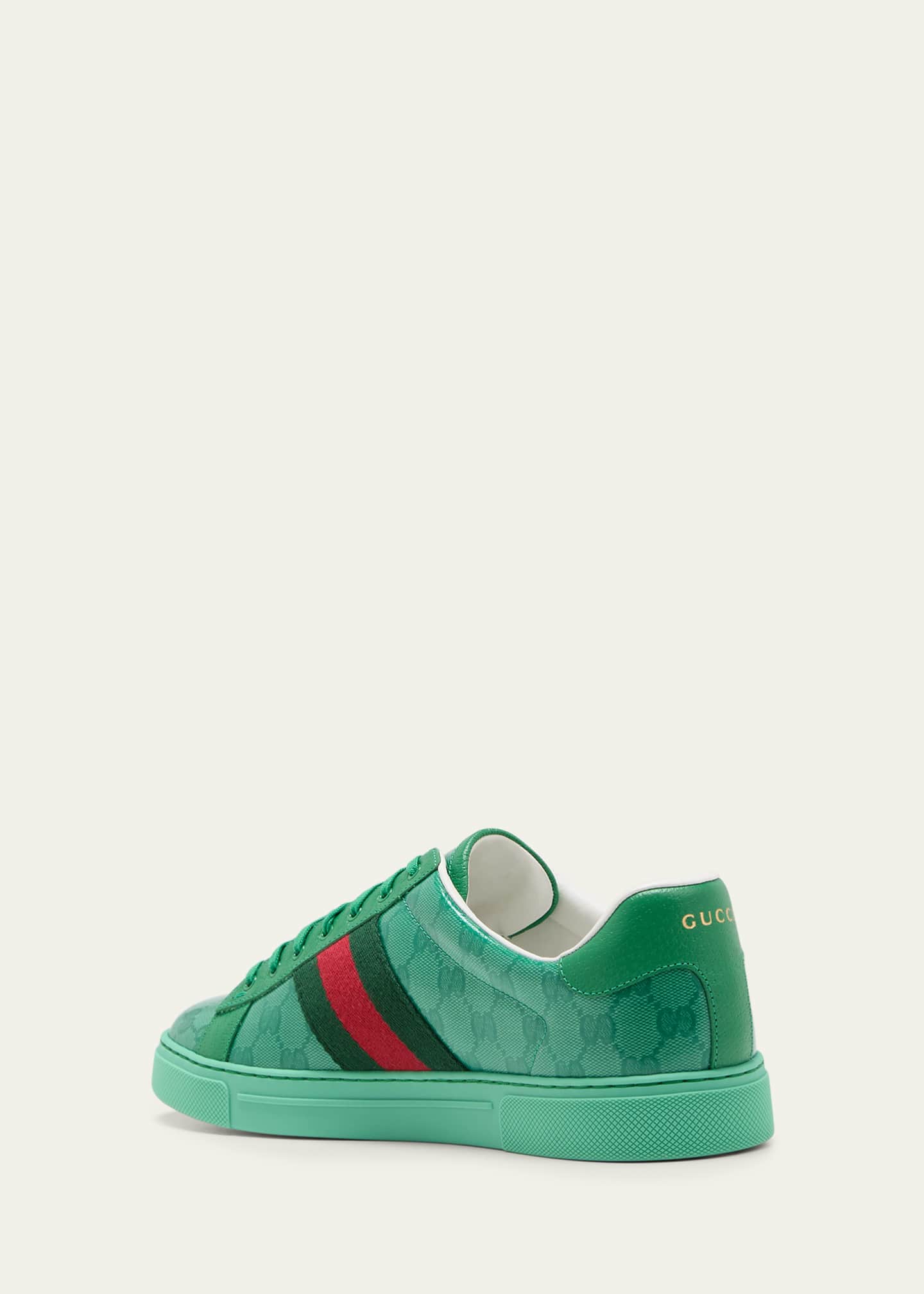 mens gucci canvas sneakers