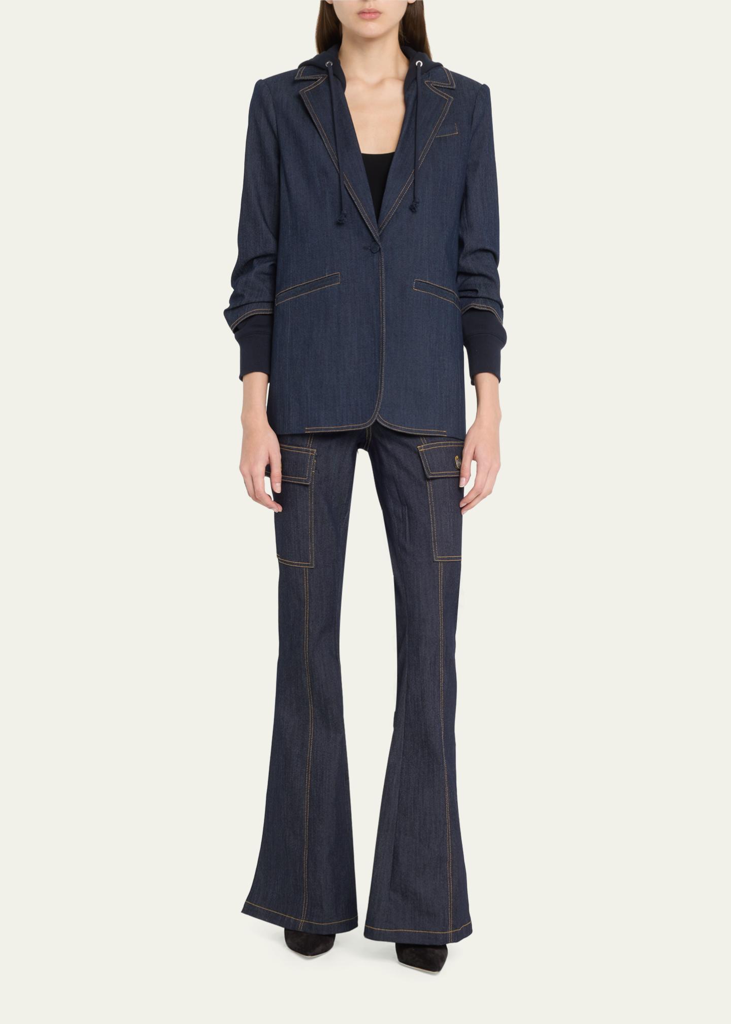 Cinq a Sept Hooded Khloe Jacket main image 1
