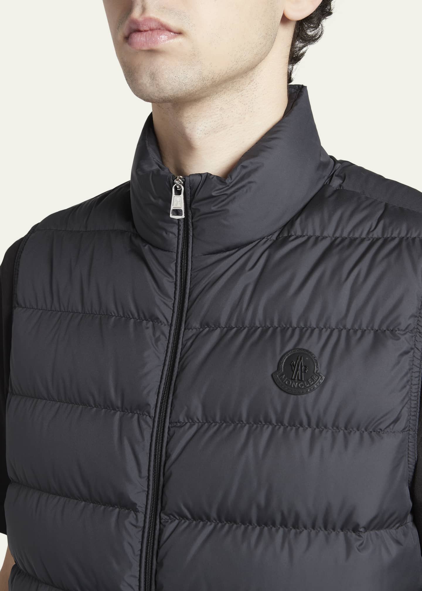Moncler Men s Treompan Quilted Zip Vest Bergdorf Goodman