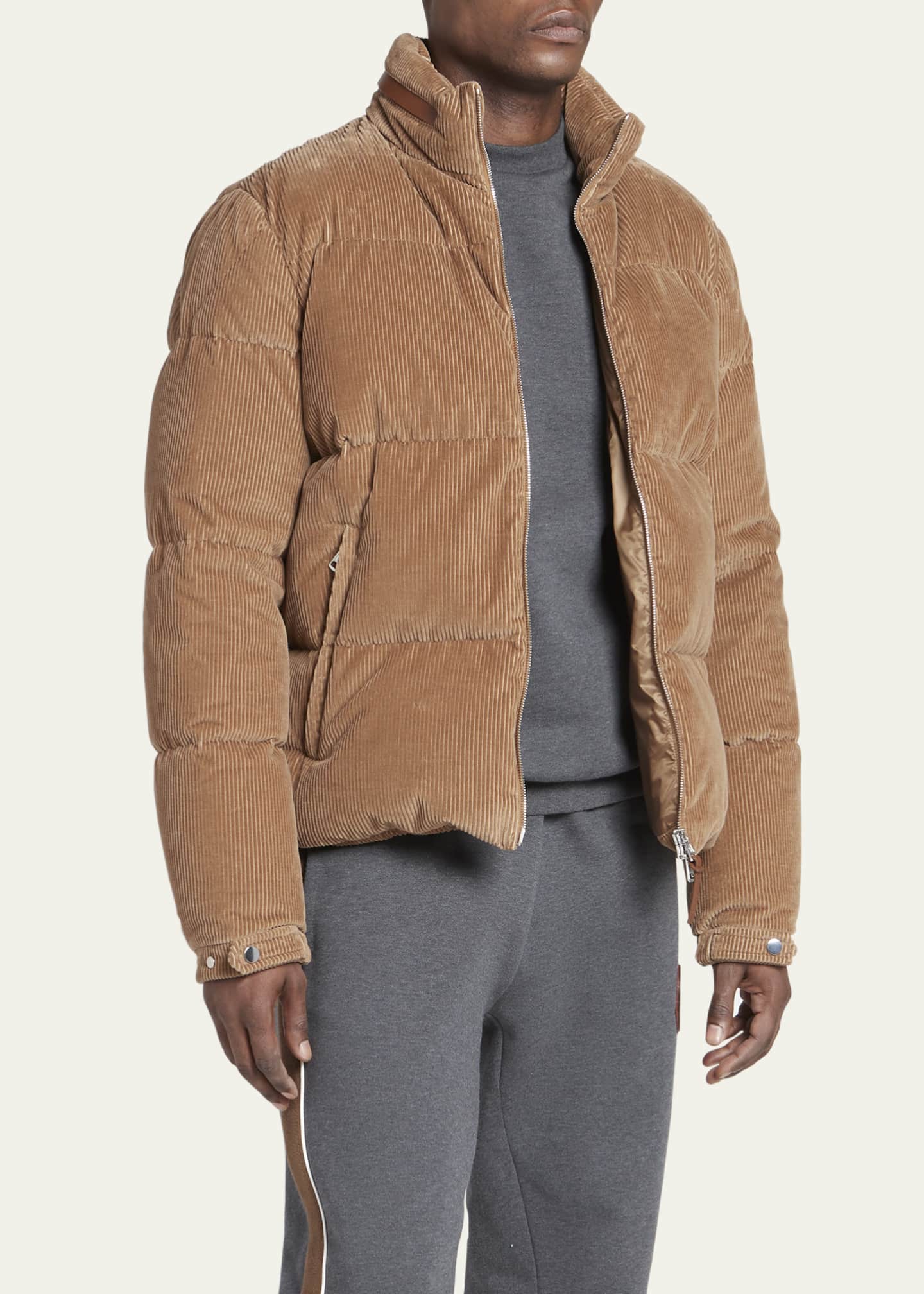 Mens corduroy puffer jacket store