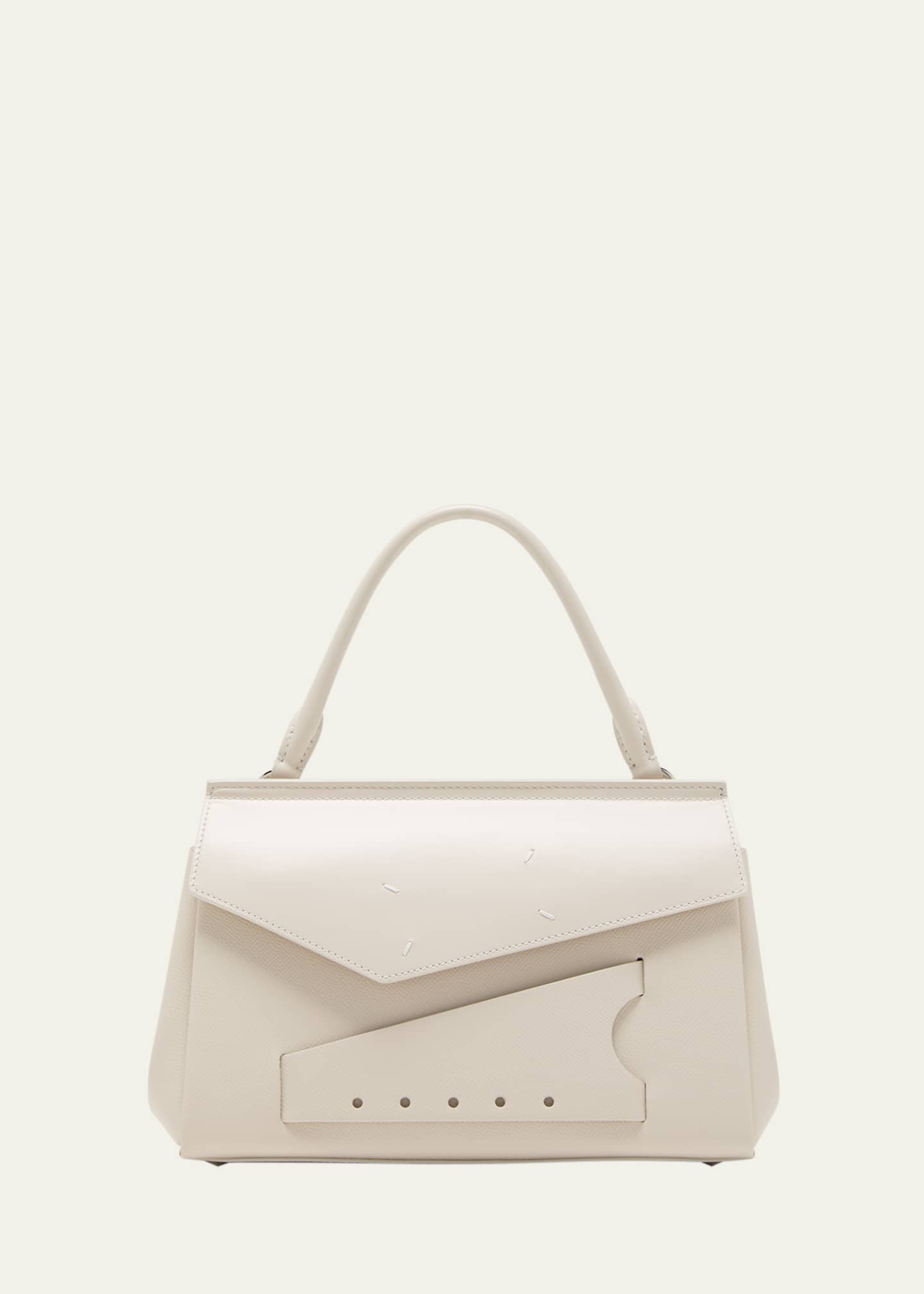 Maison Margiela Snatched Small Leather Clutch Bag Bergdorf Goodman