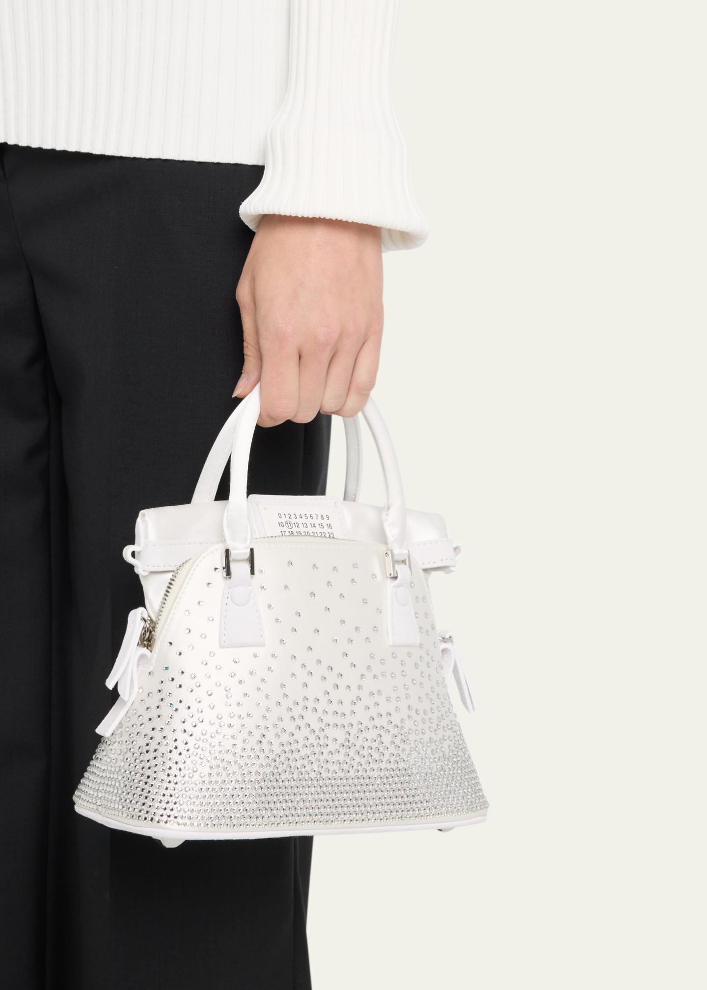 Maison Margiela 5AC Classique Micro Rhinestone Top-Handle Bag ...