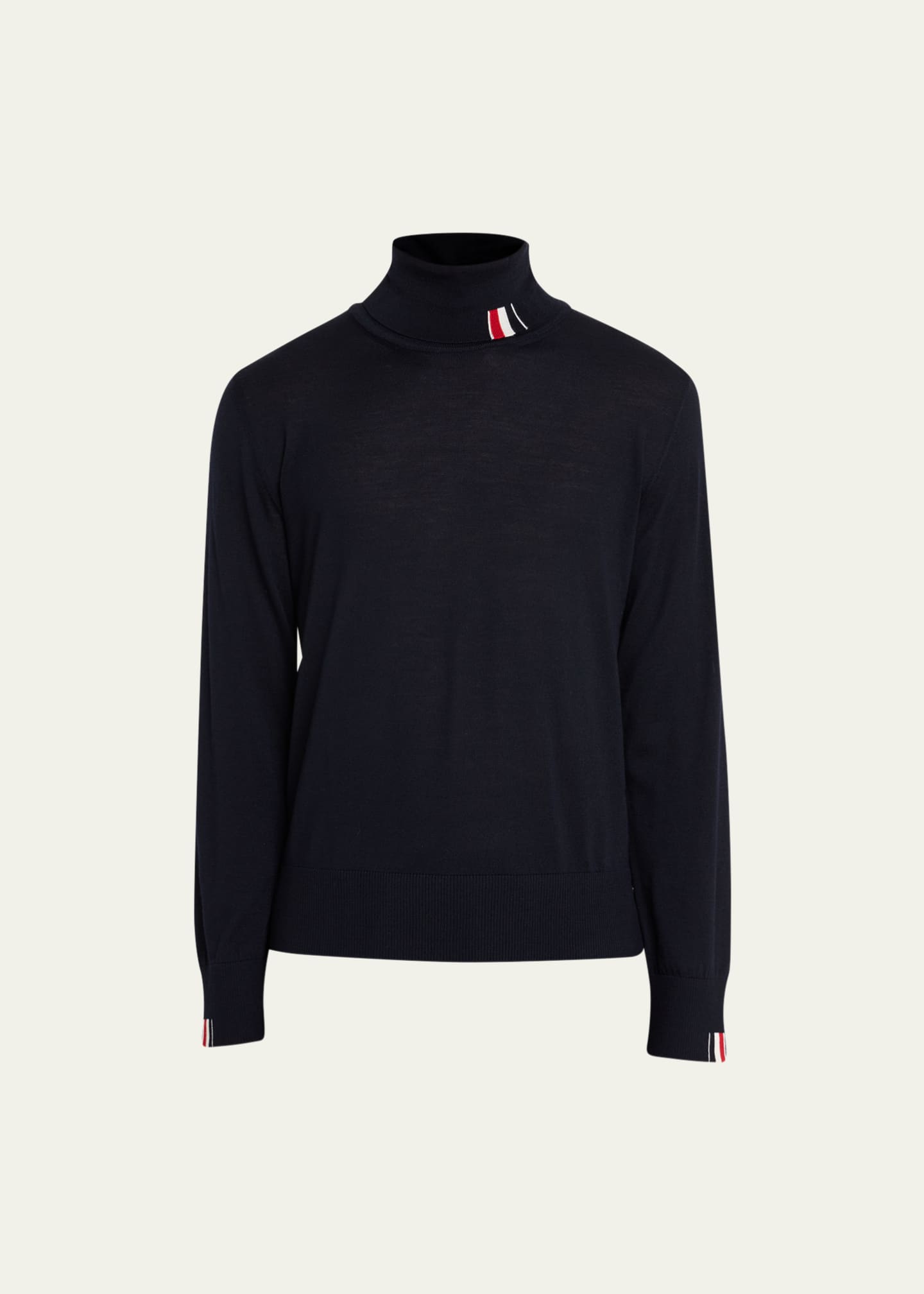 Thom Browne Men's FineGauge Turtleneck Sweater Bergdorf Goodman