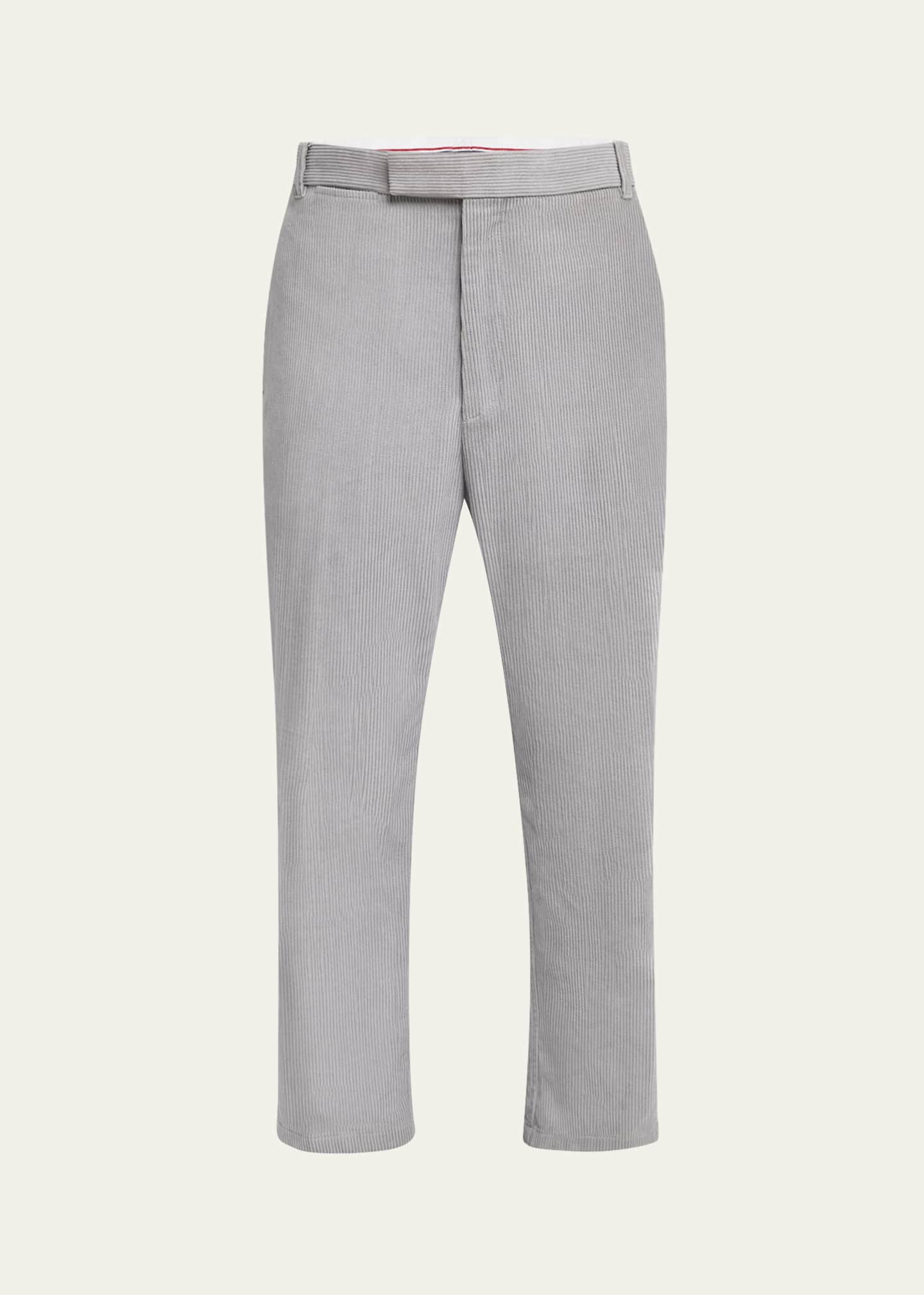 Thom Browne Men's Corduroy Straight-Leg Pants - Bergdorf Goodman