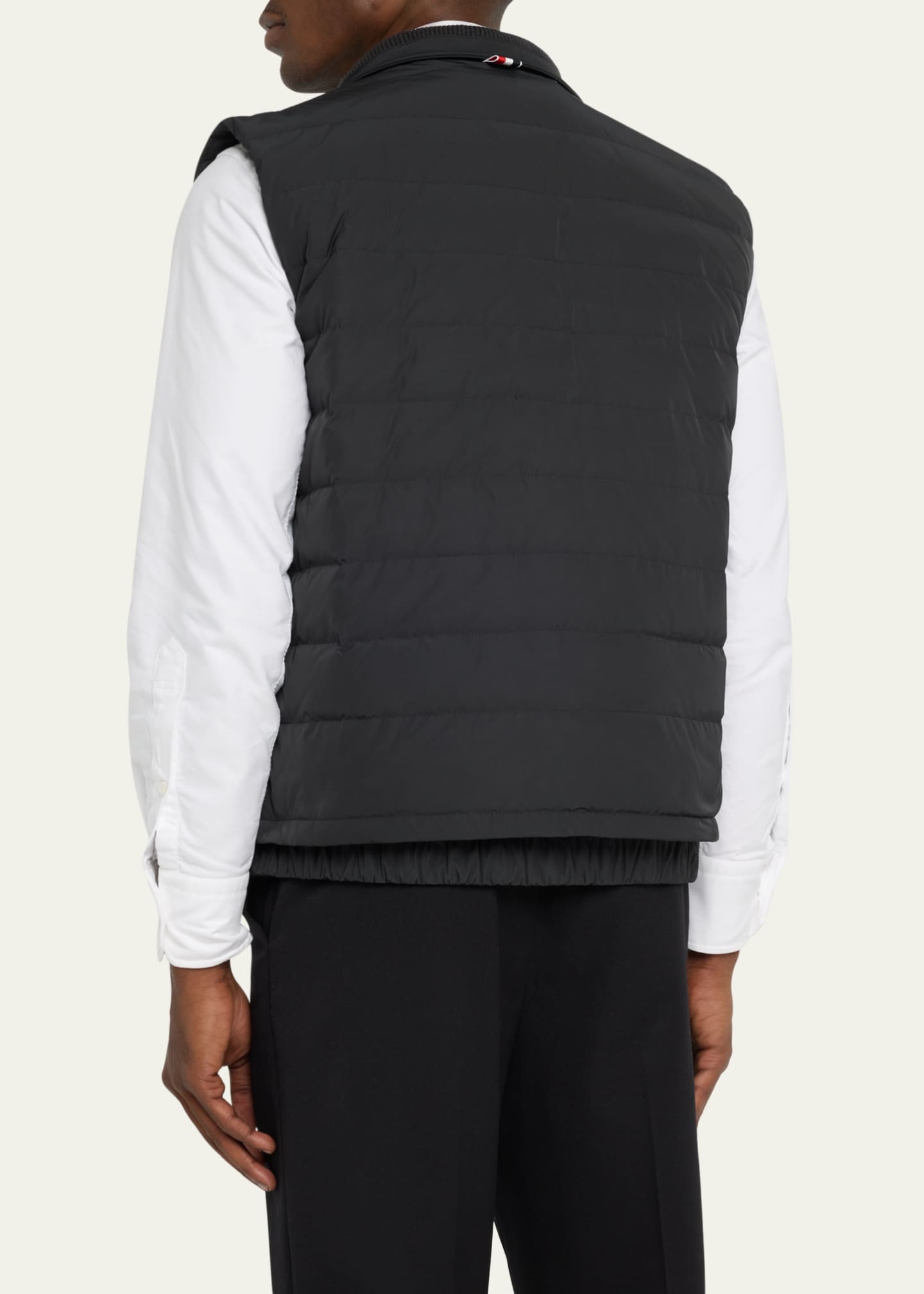 Thom browne down vest 2025