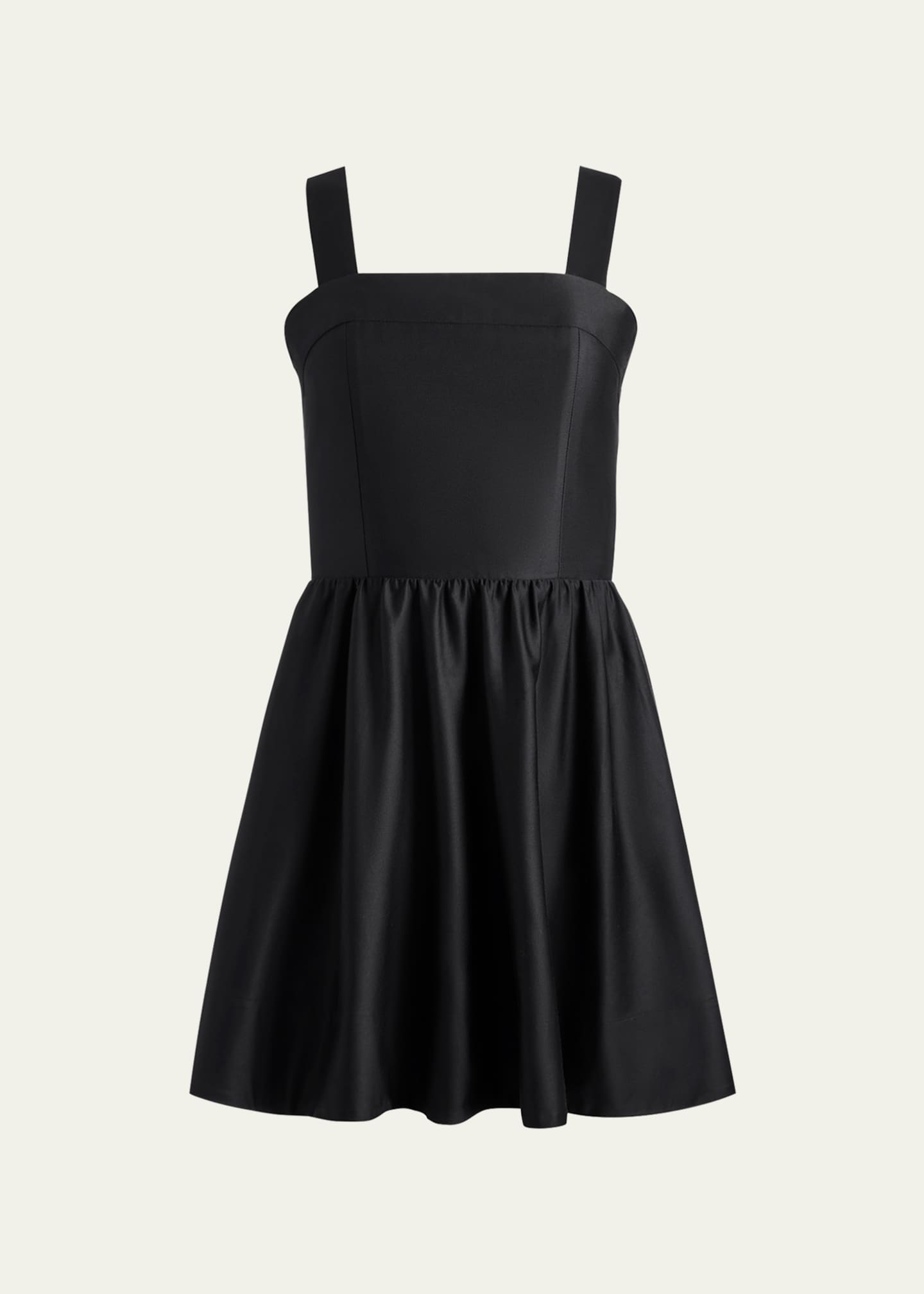 Alice + Olivia Saige WideStrap LaceUp Mini Dress Bergdorf Goodman