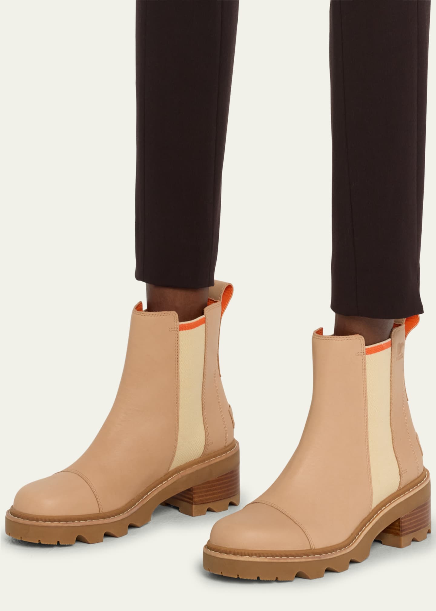 Sorel Joan Now Leather Chelsea Ankle Boots - Bergdorf Goodman