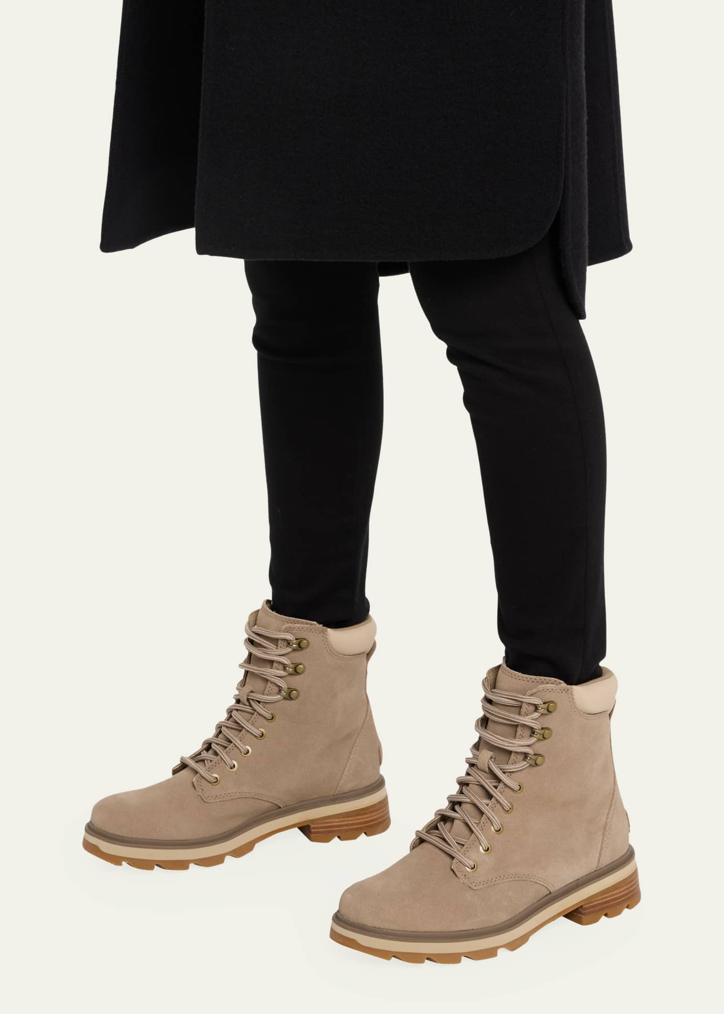 Sorel Lennox Leather Lace-Up Boots Image 2 of 5