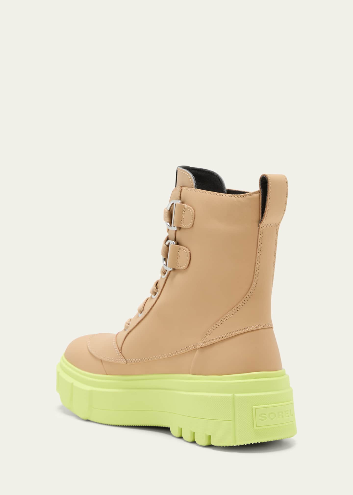 Sorel Caribou Leather Lace-Up Boots Image 4 of 5