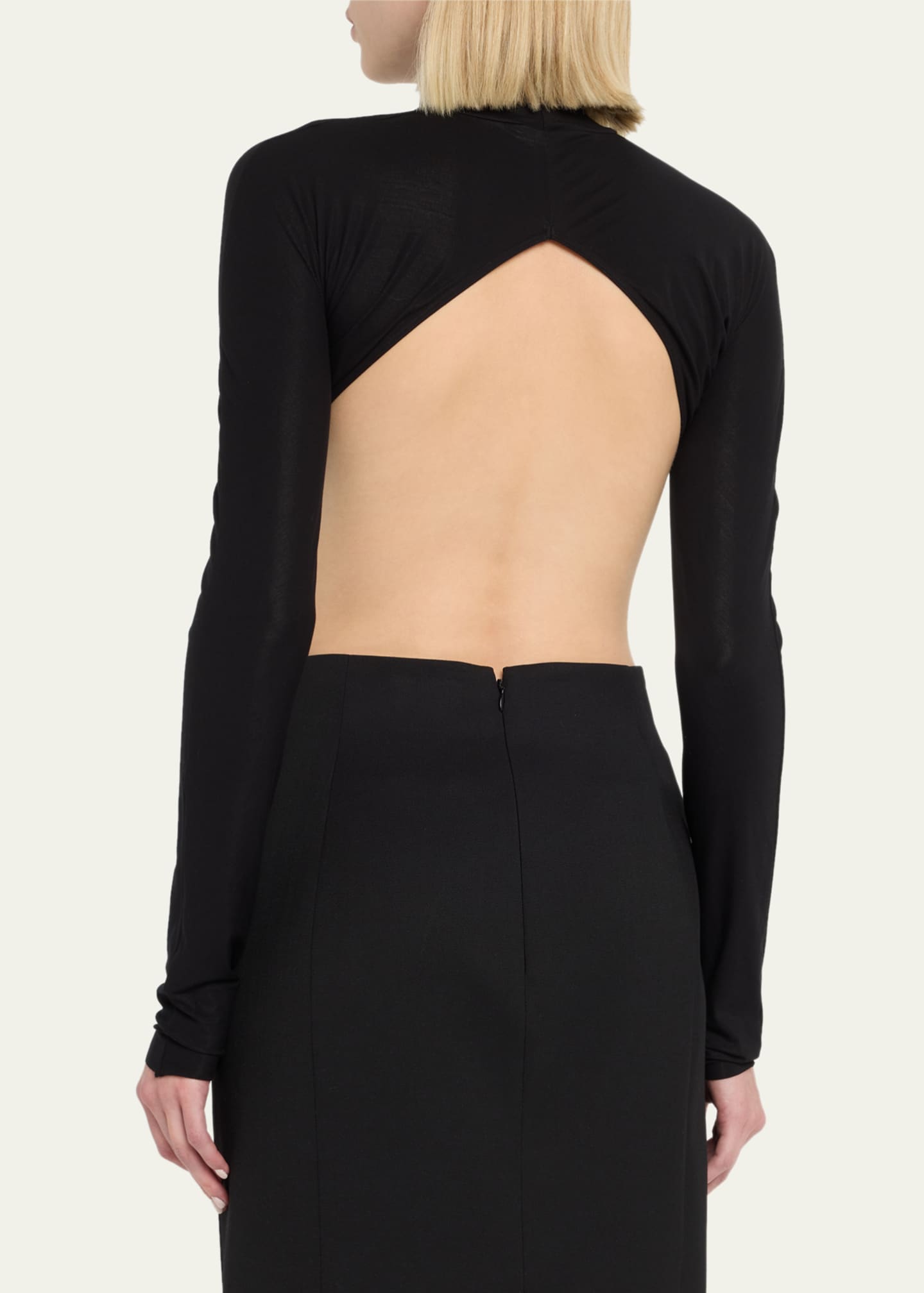 Wolford Alida Cutout Turtleneck Bodysuit - Bergdorf Goodman