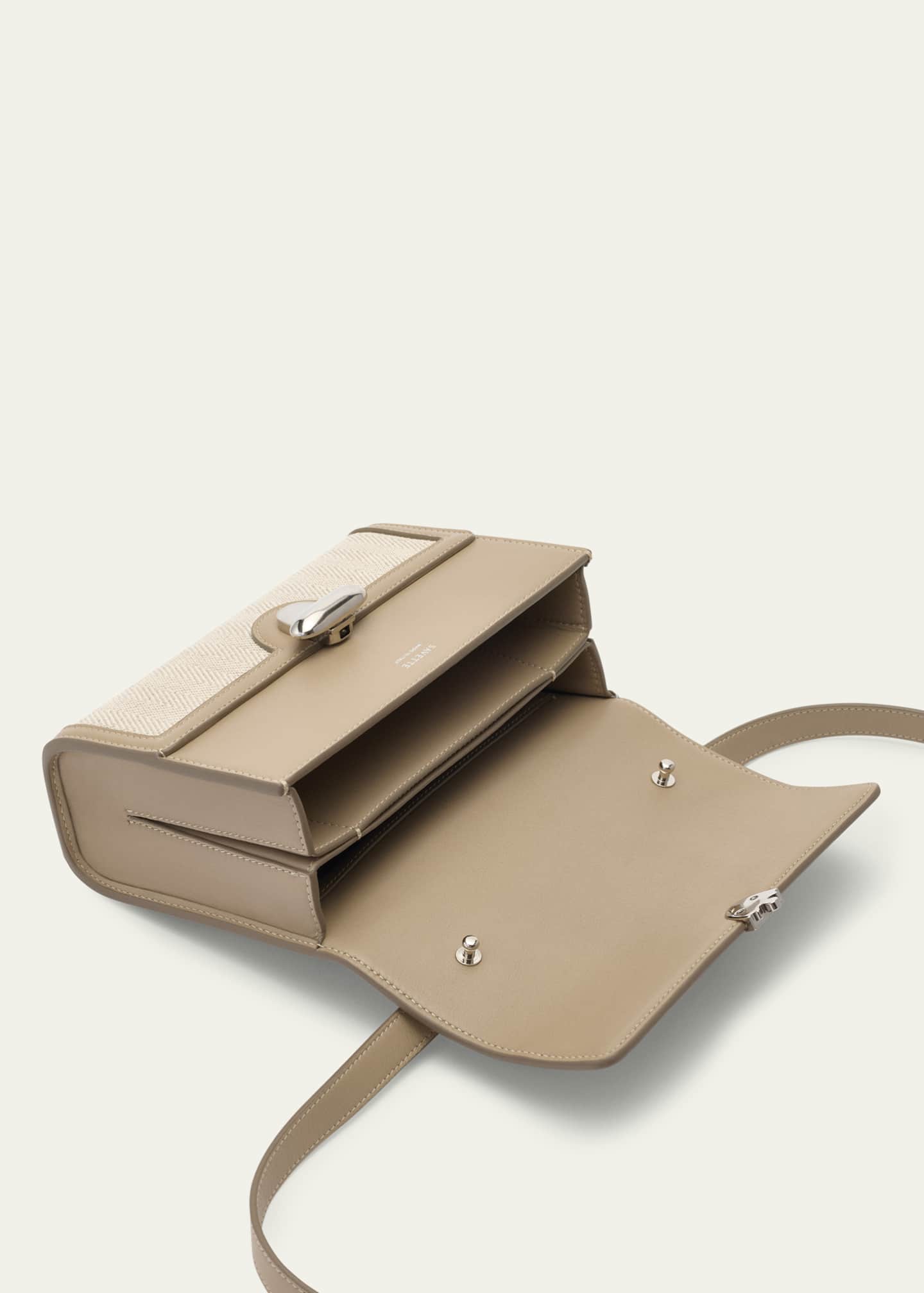 Savette Symmetry 19 Leather Top-Handle Bag Image 4 of 5