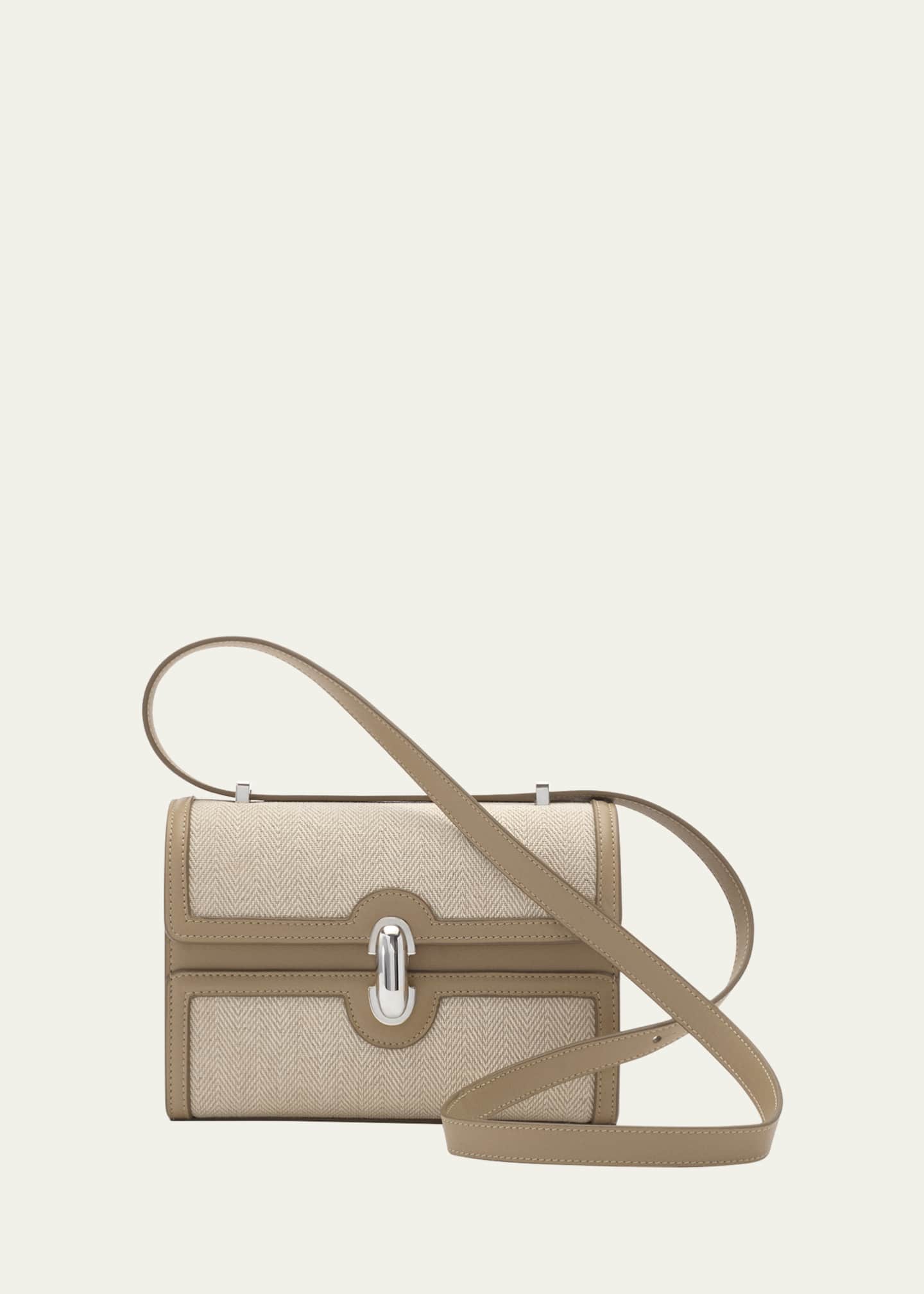 Savette Symmetry 19 Leather Top-Handle Bag Image 1 of 5