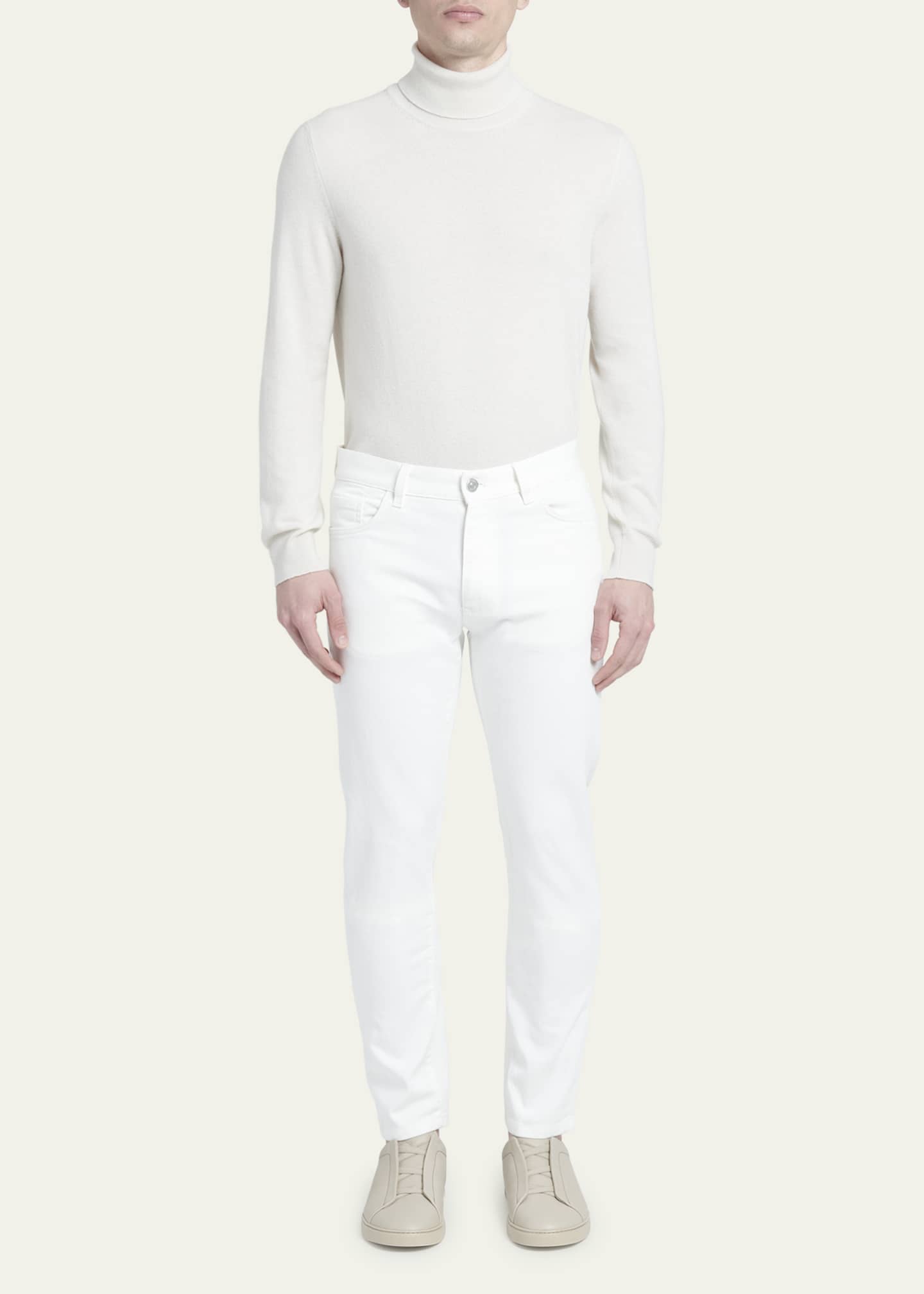 Men's Slim Stretch 5-Pocket Pants - Thumbnail 2