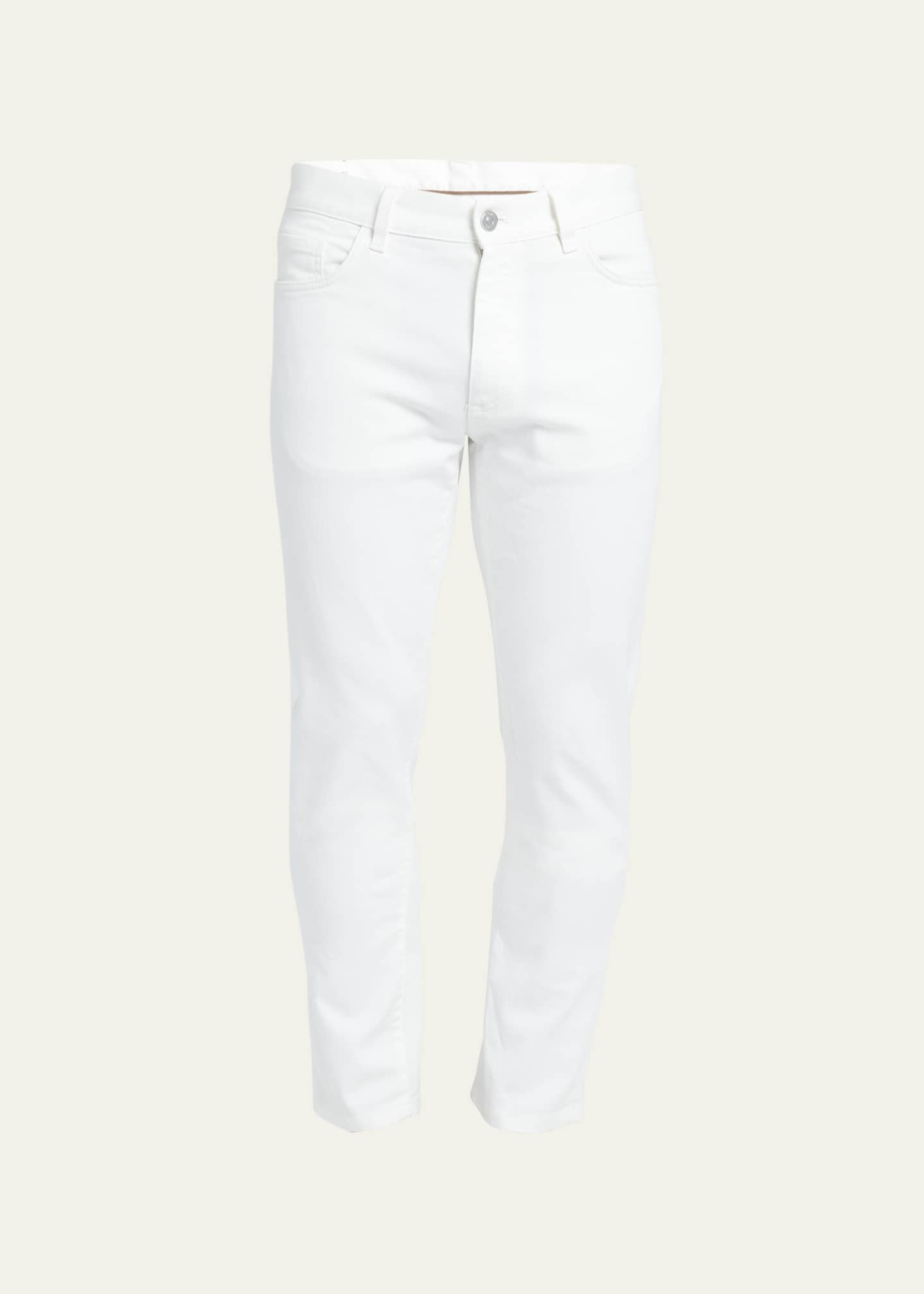 Men's Slim Stretch 5-Pocket Pants - Thumbnail 1