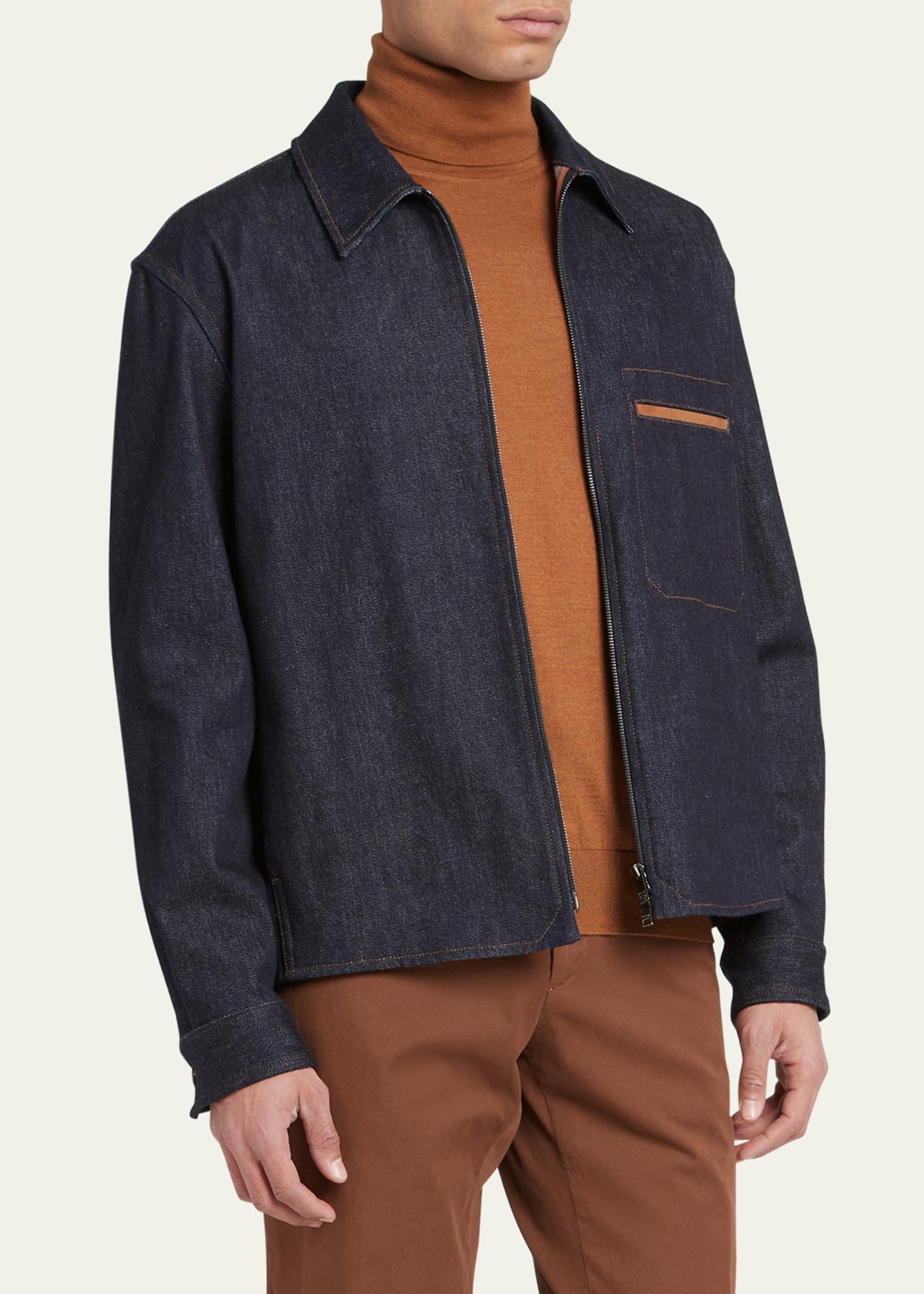 Zegna Pure Cotton Overshirt Udp35a7405 001