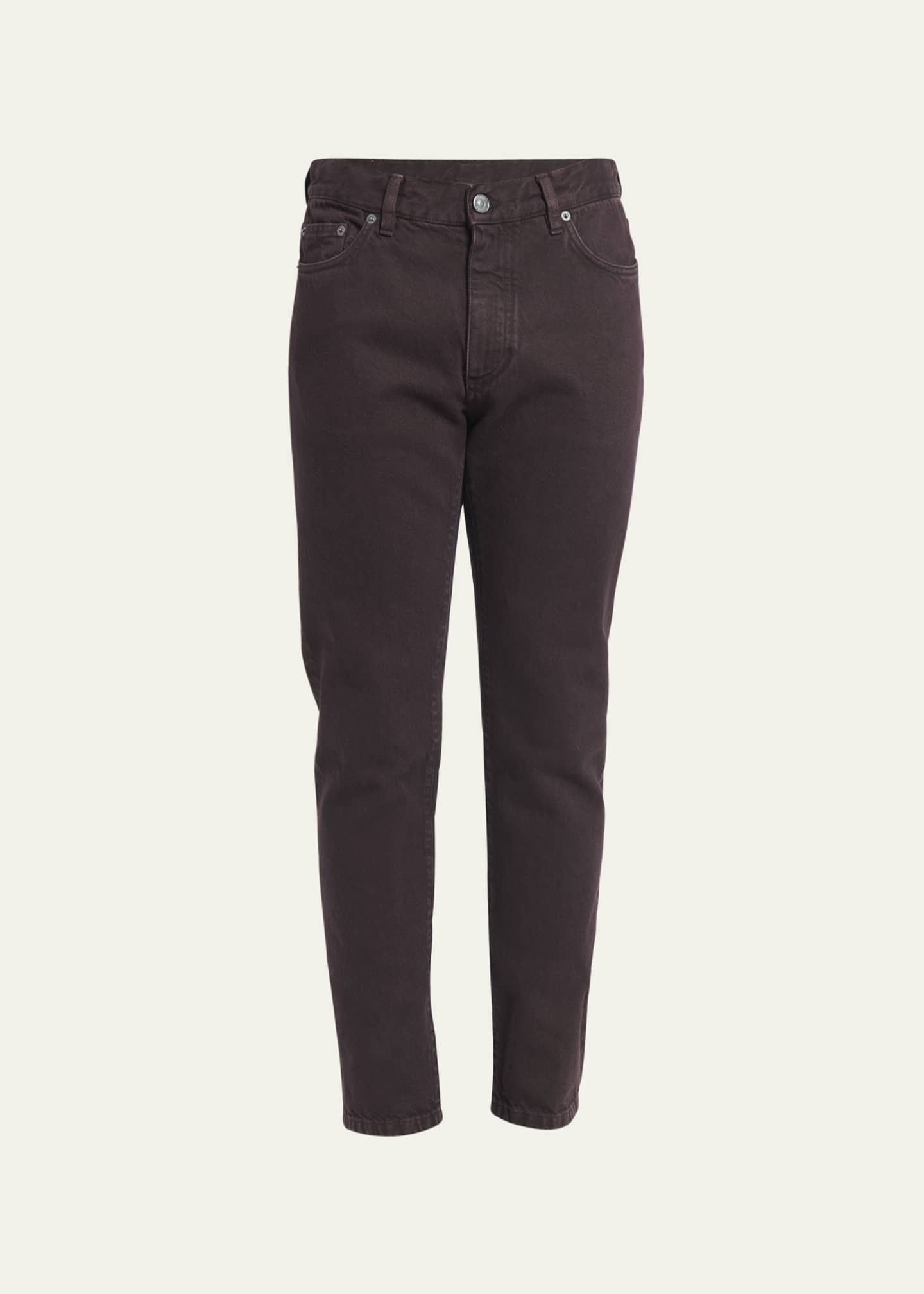 ZEGNA Men's Marble Denim Slim 5Pocket Pants Bergdorf Goodman