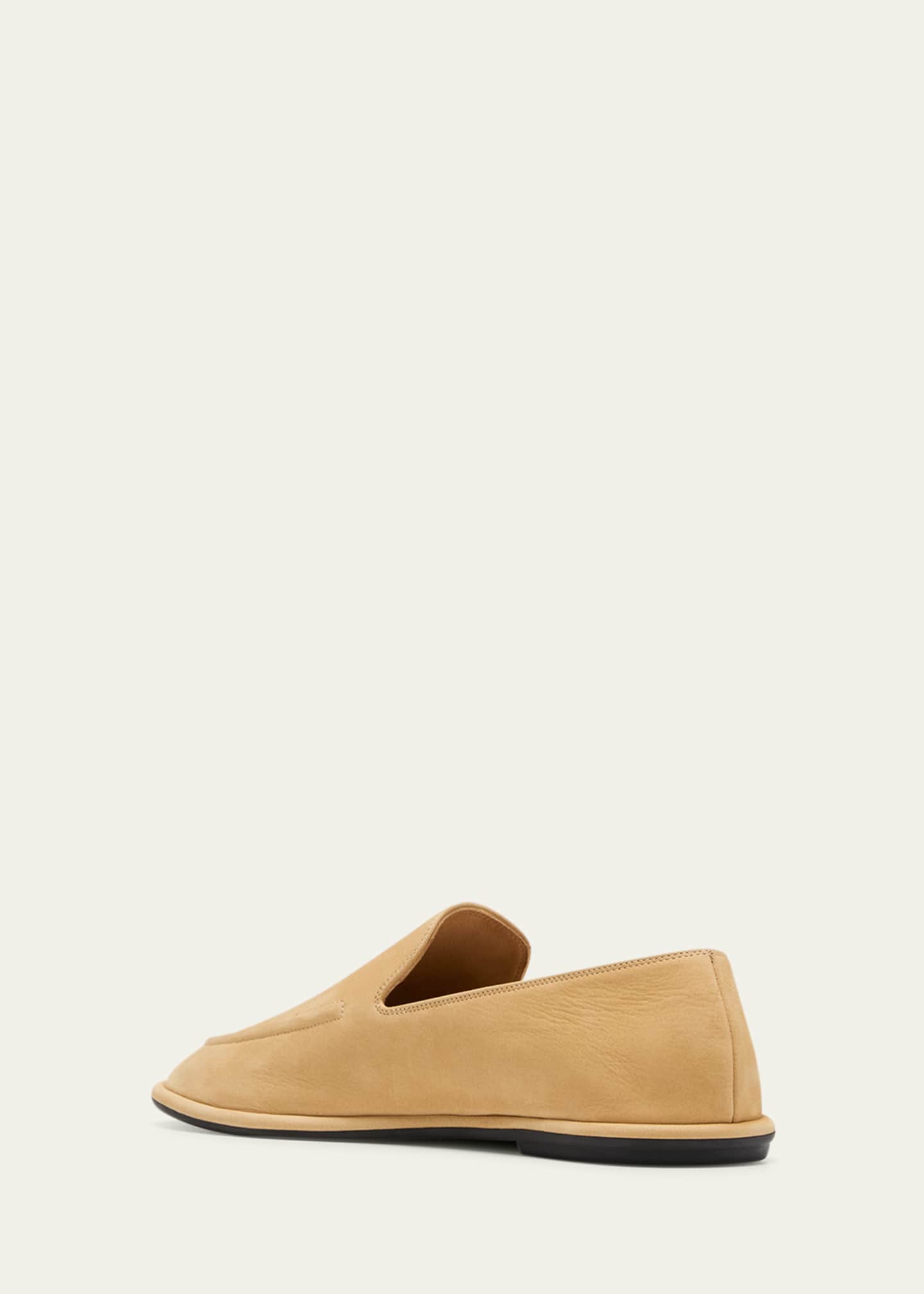 THE ROW Canal Leather SlipOn Loafers Bergdorf Goodman