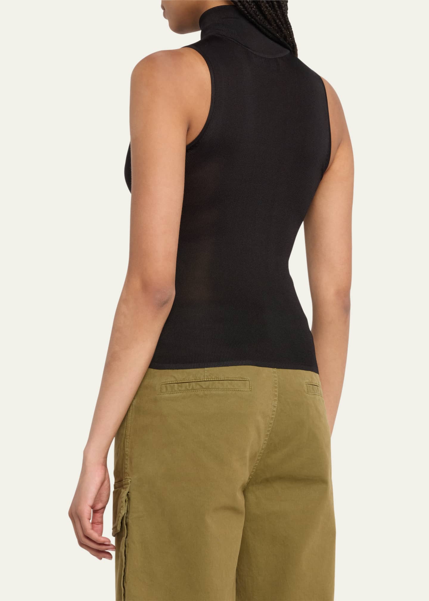 Nili Lotan Ramsey Sleeveless Sweater Top Image 3 of 5