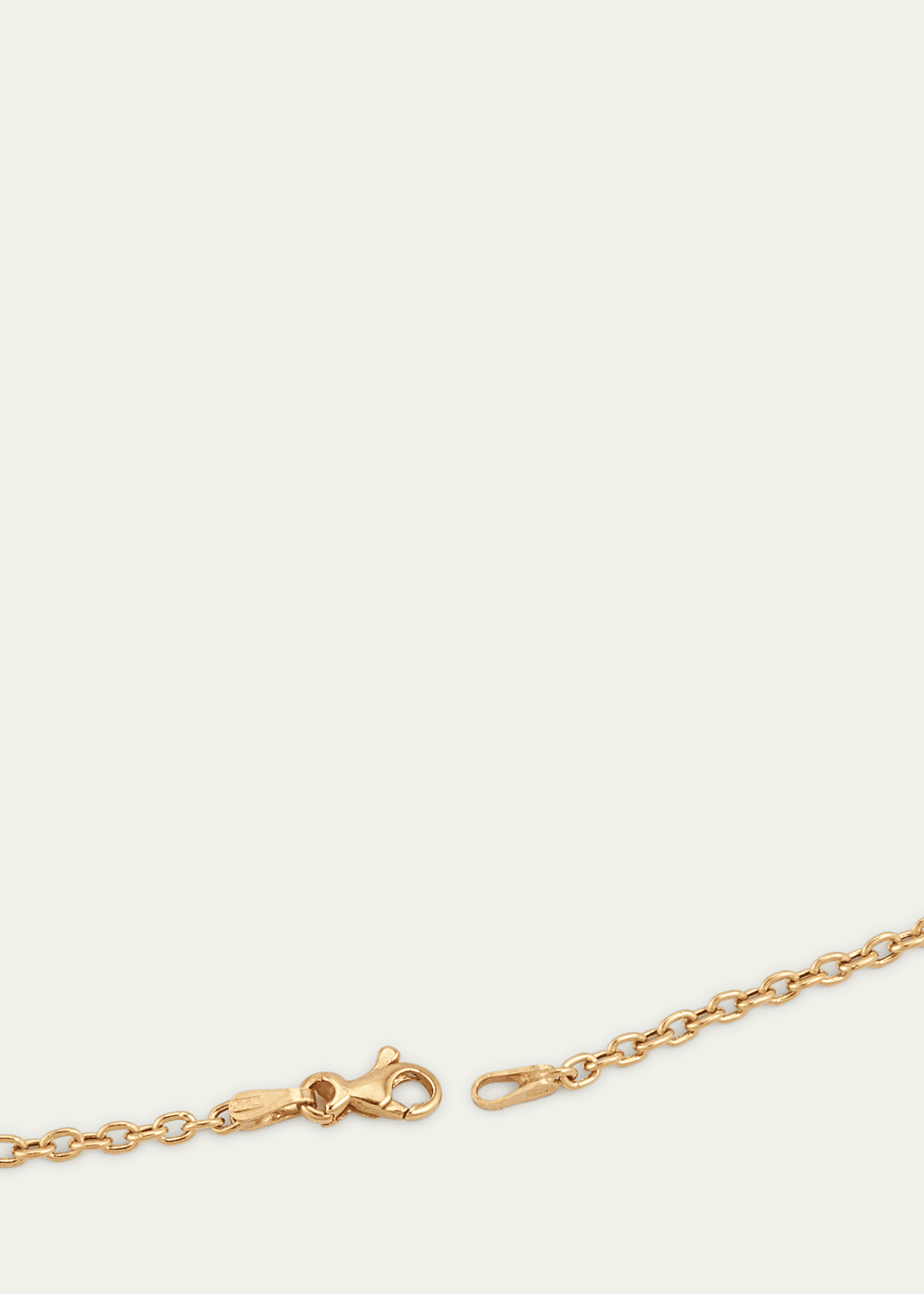 Brent Neale 18K Yellow Gold Carved Stone Shell Pendant Necklace with Sapphires Image 4 of 4
