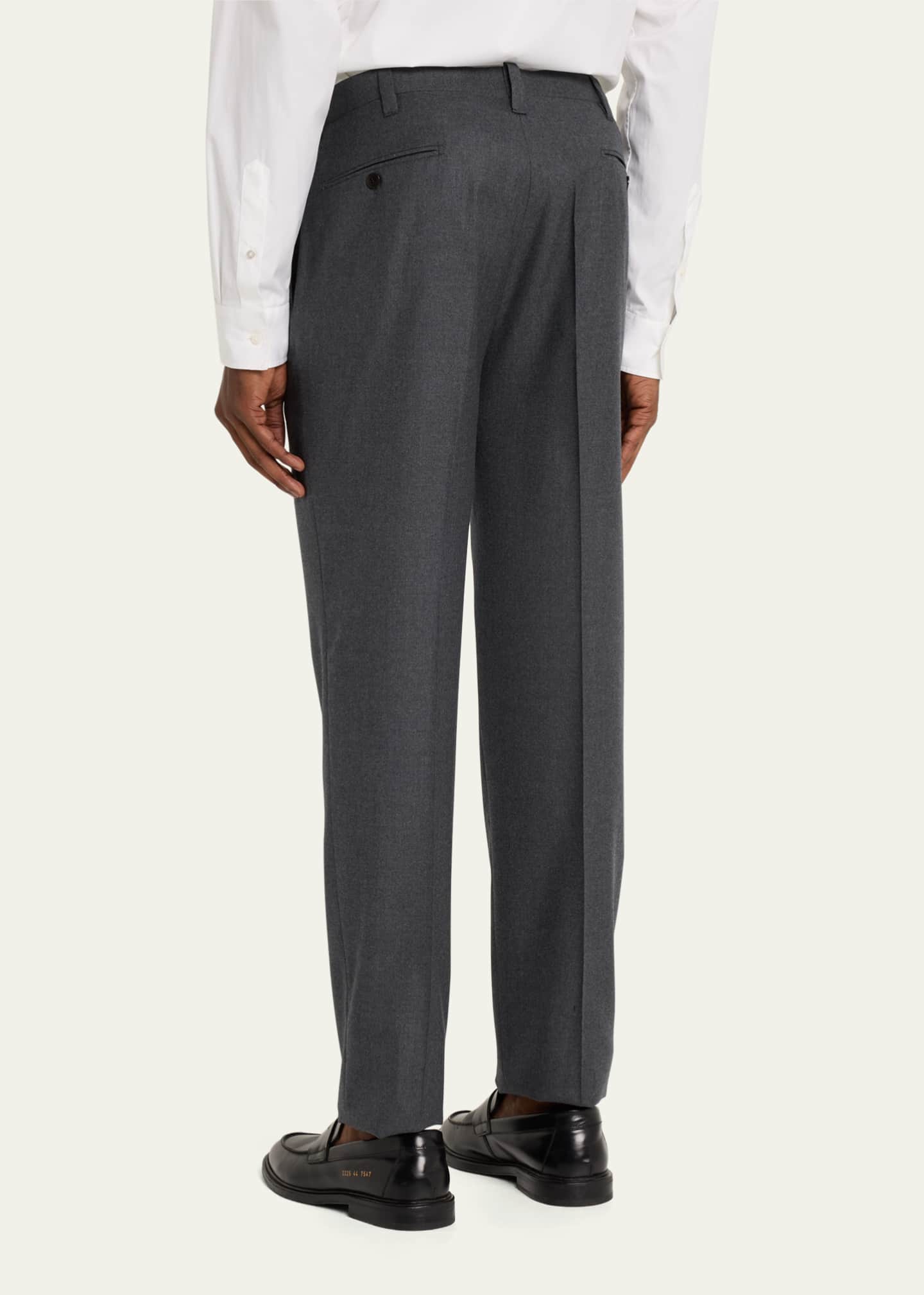 Cesare Attolini Men's Super 150s Wool Pants Image 3 of 5