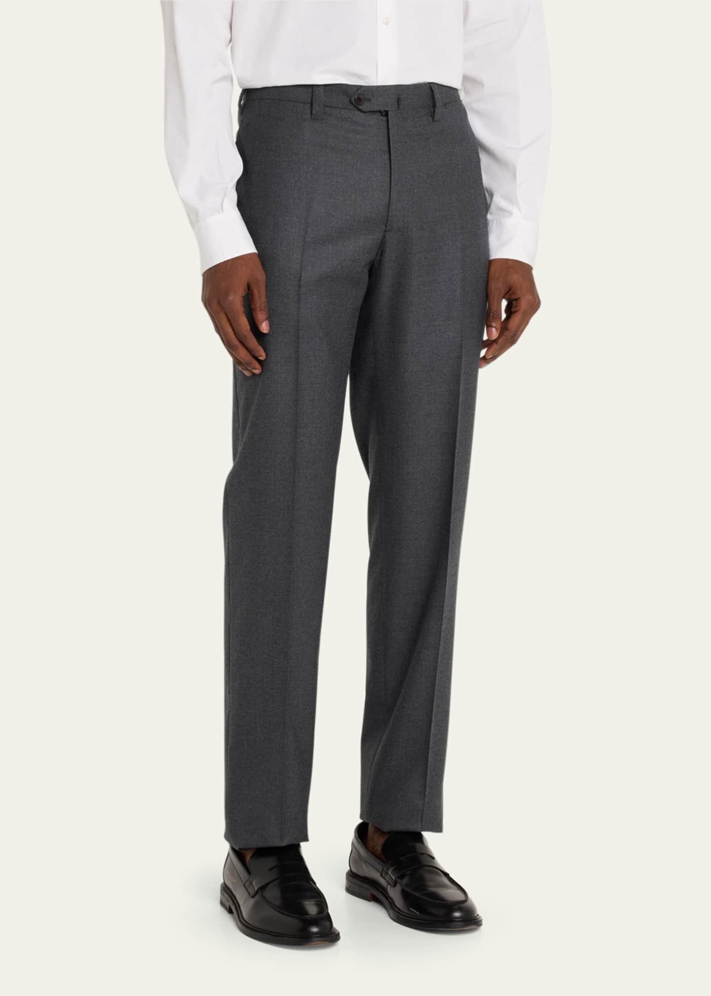 Cesare Attolini Men's Super 150s Wool Pants Image 4 of 5