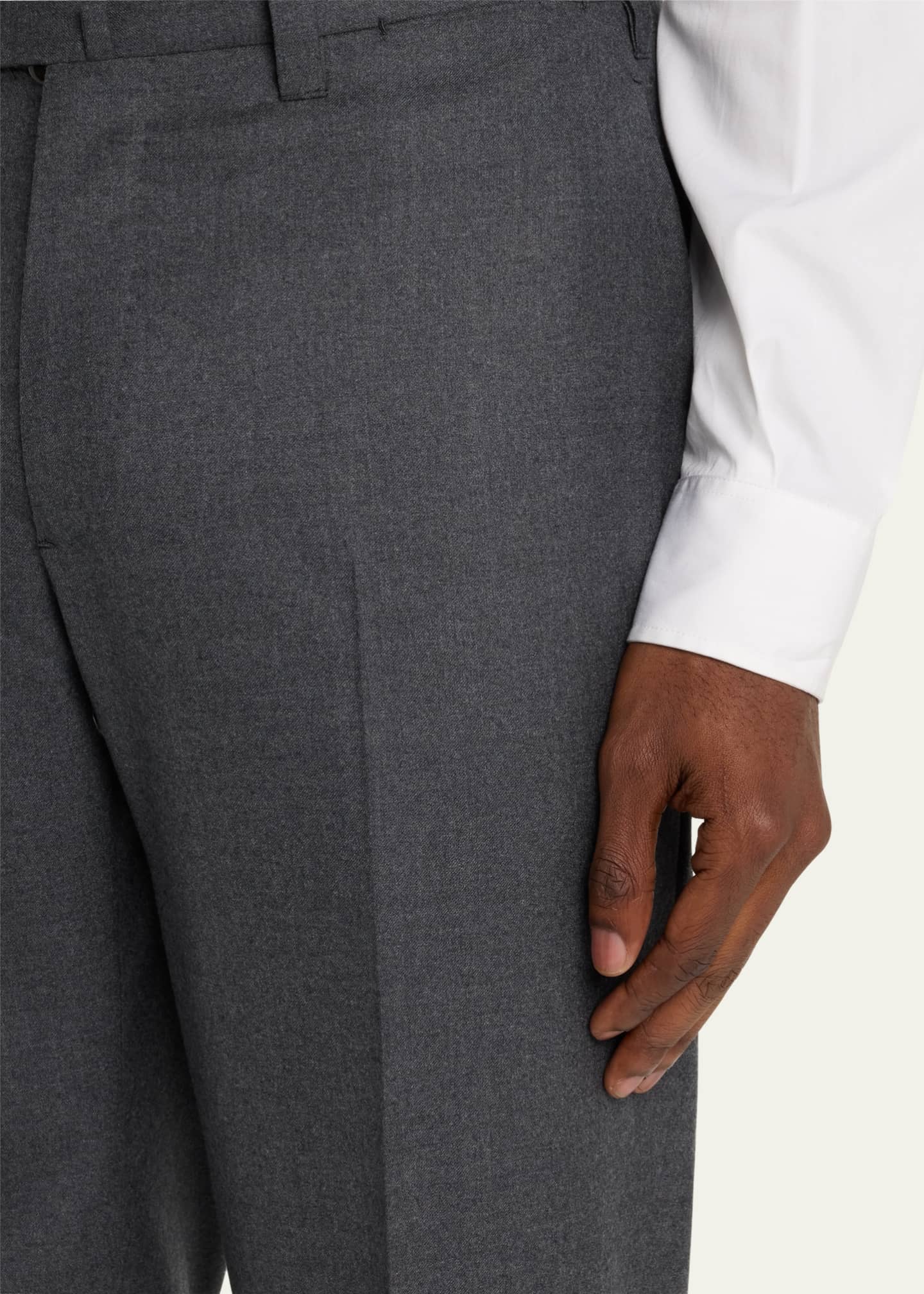 Cesare Attolini Men's Super 150s Wool Pants Image 5 of 5