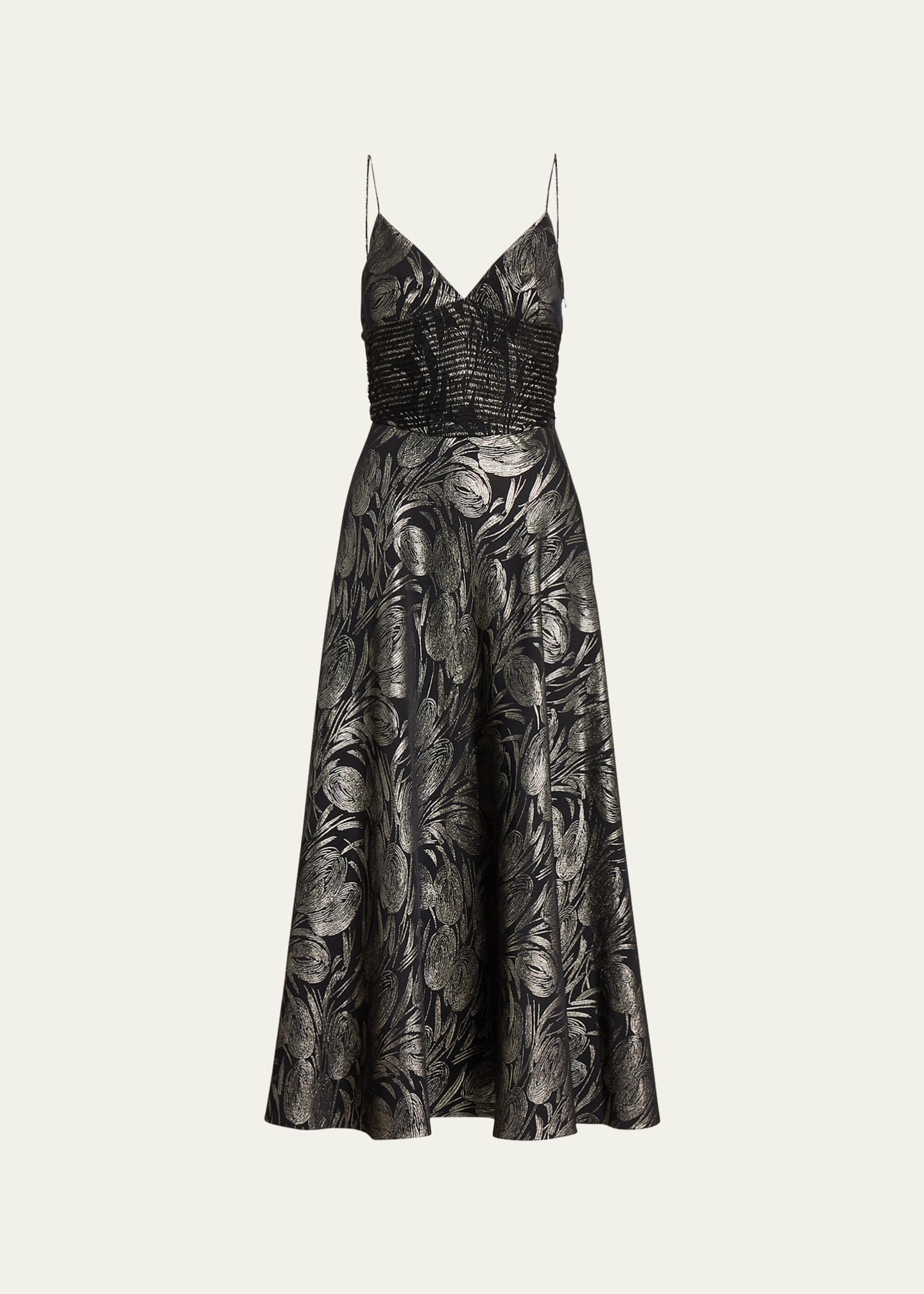 Ralph lauren floral jacquard cheap dress