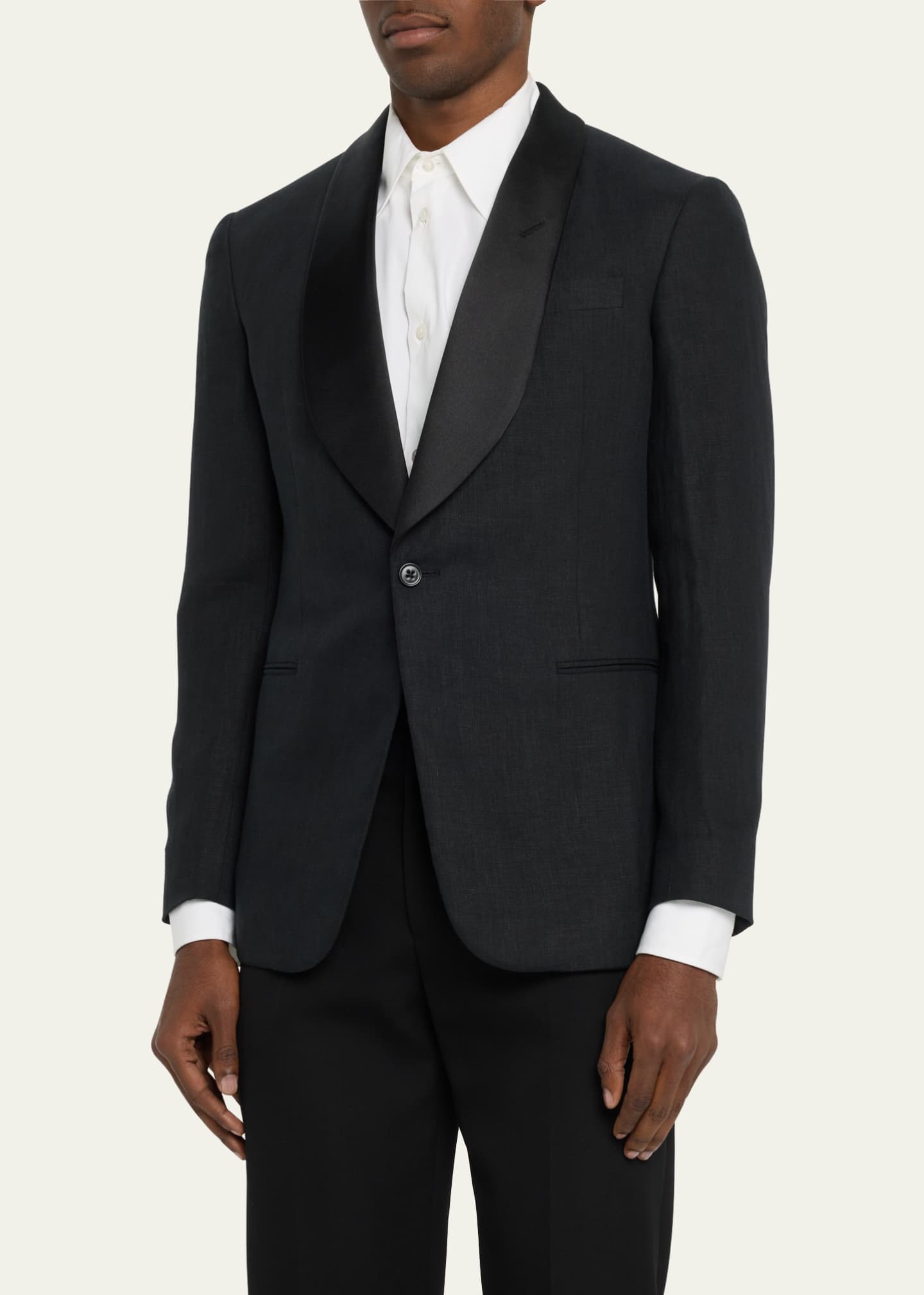 Ralph Lauren Purple Label Men's Kent HandTailored Linen Tuxedo Jacket