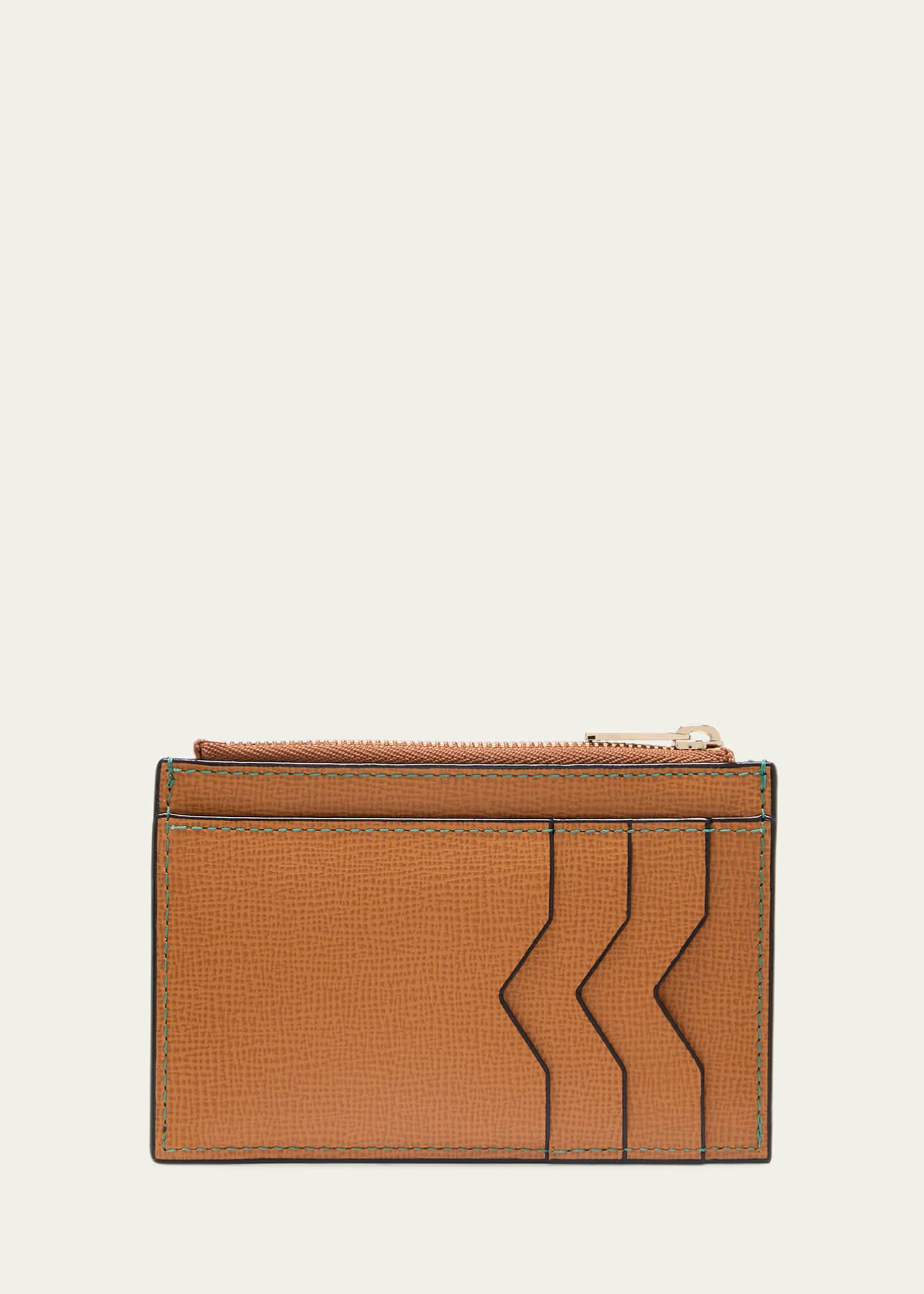 Valextra Men's Zip Card Holder Image 3 of 4