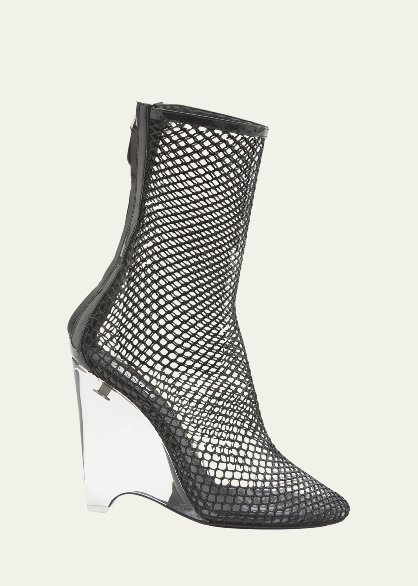Clear ankle booties sale