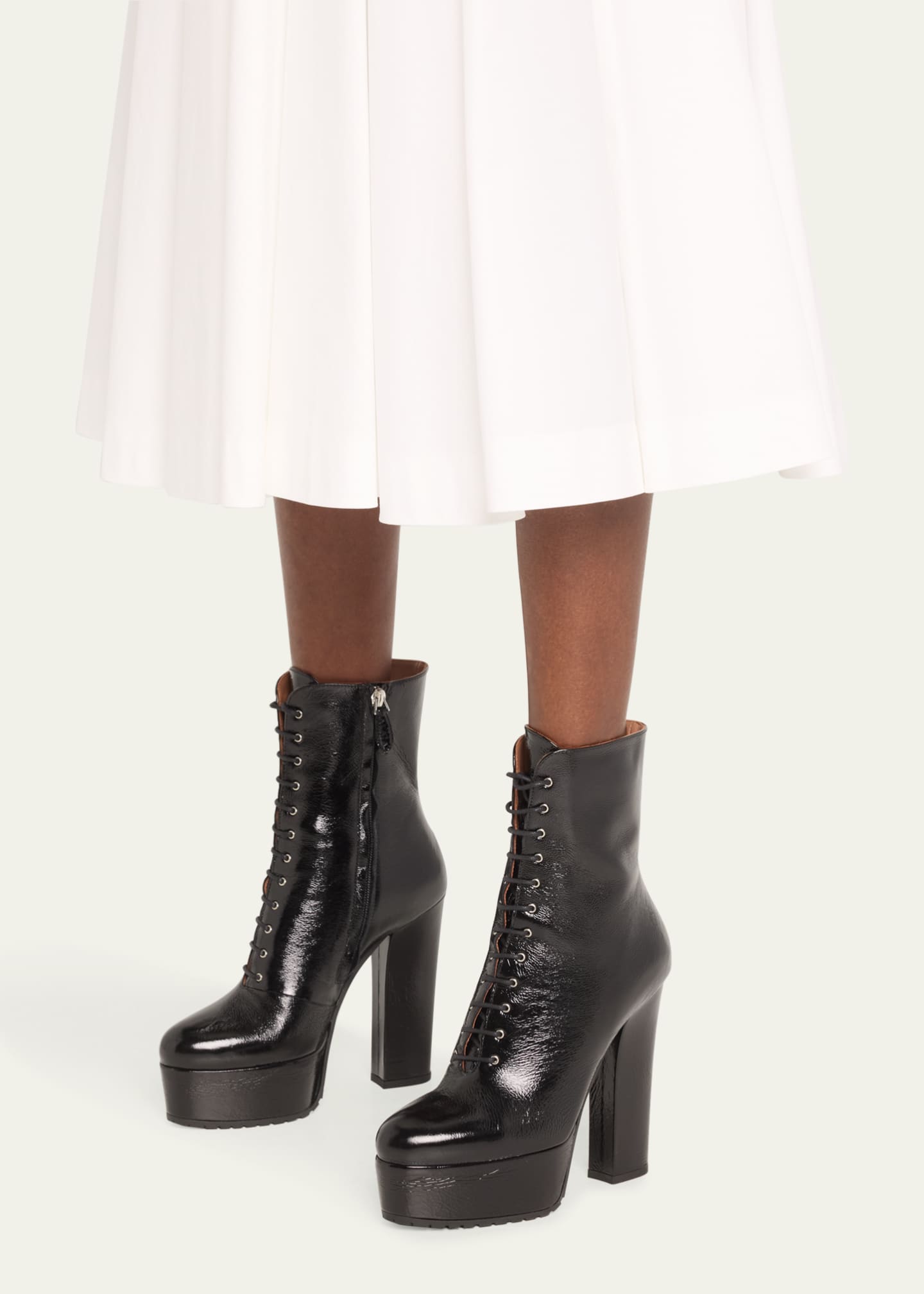 Alaia platform boots best sale