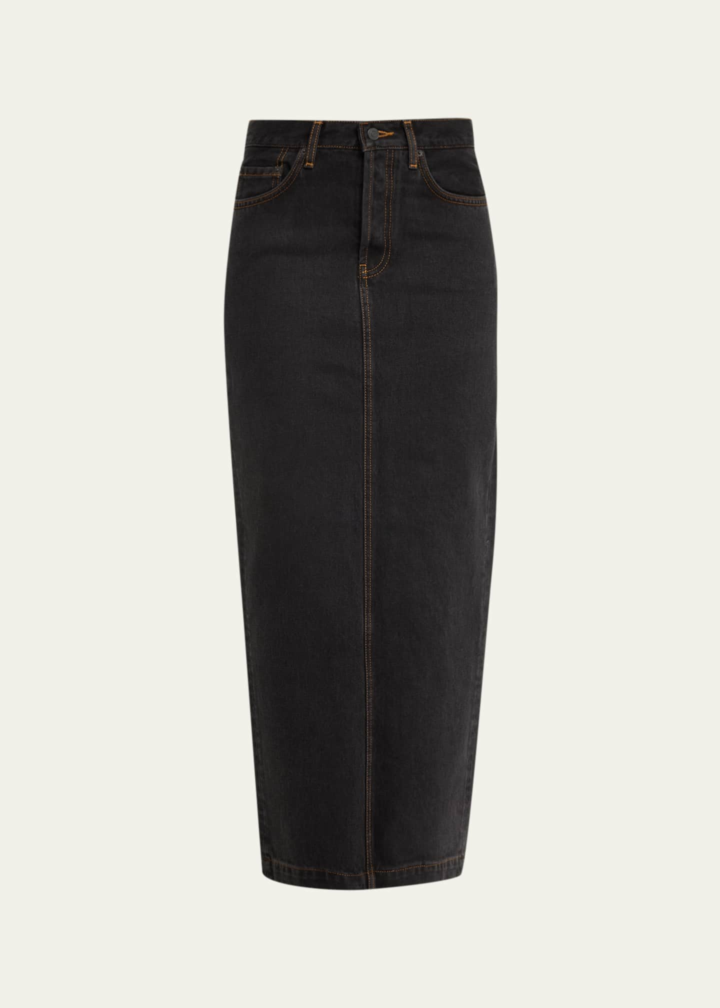 WARDROBE.NYC Denim Column Skirt - Bergdorf Goodman