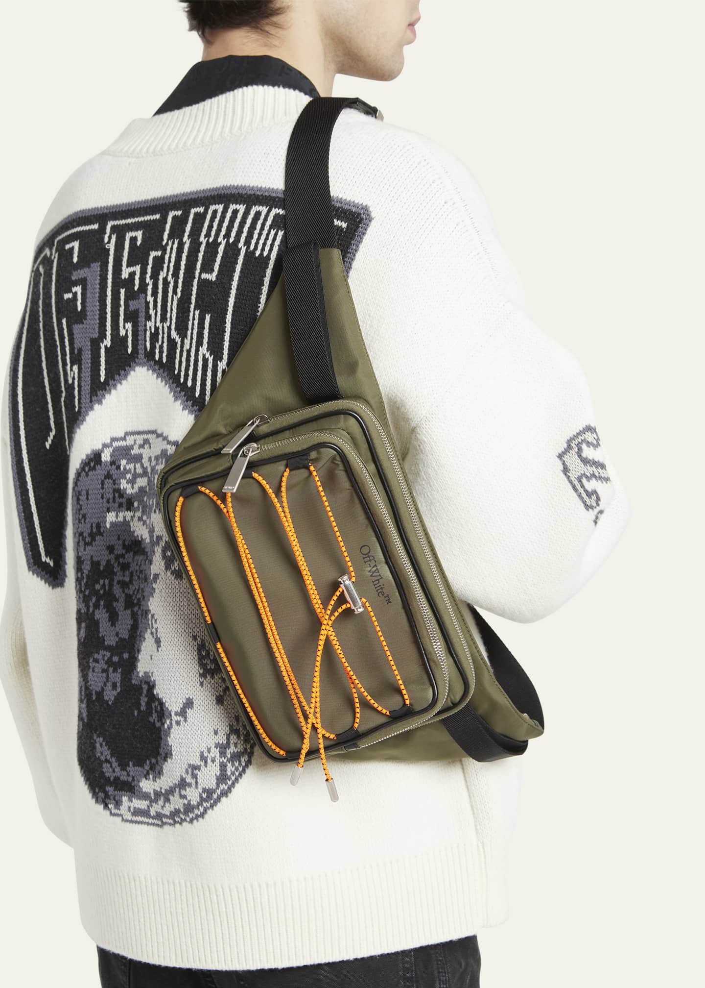 OFF-WHITE Courrier Shell Belt Bag for Men