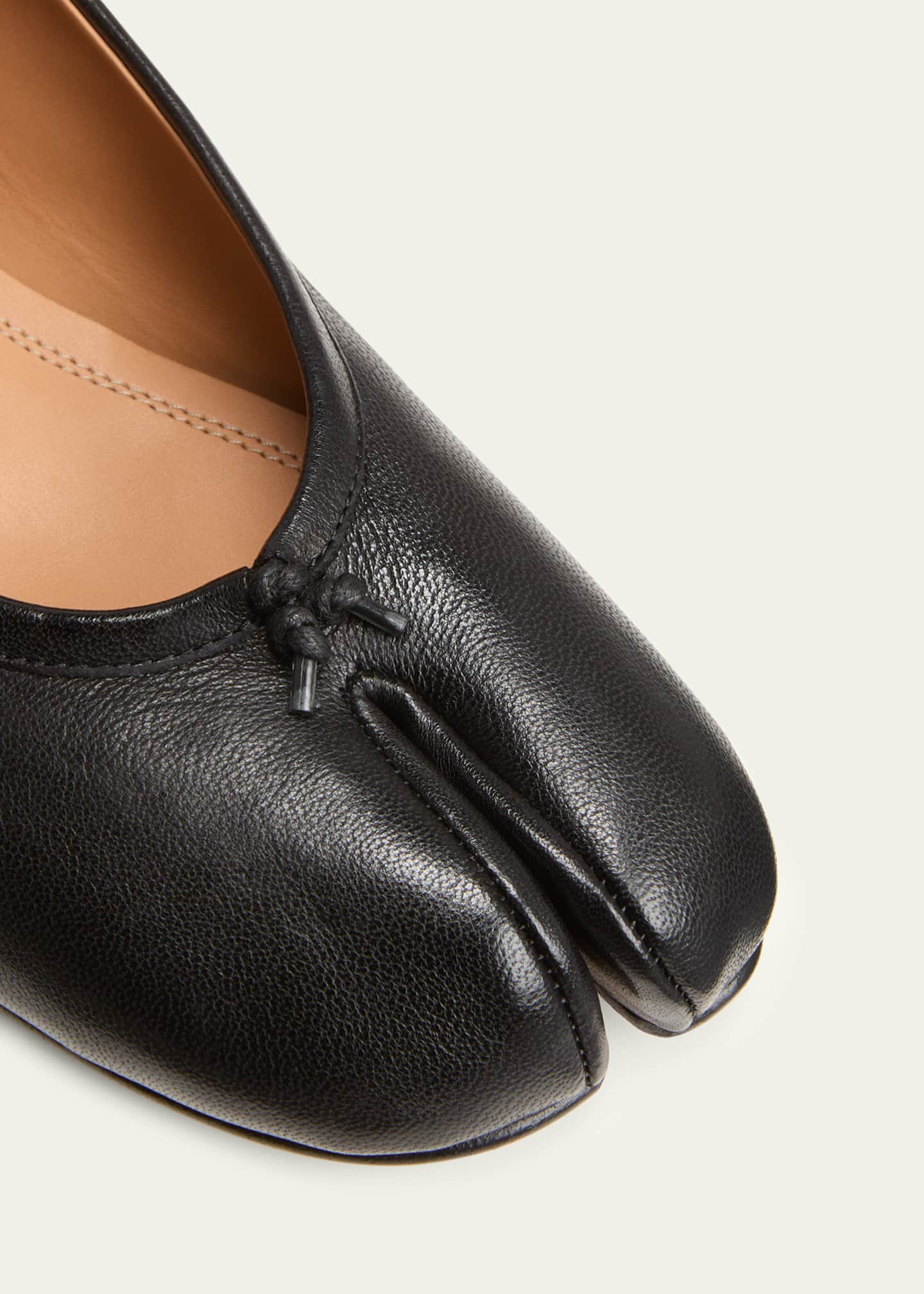 Maison Margiela Tabi Sheepskin Ballerina Flats - Bergdorf Goodman