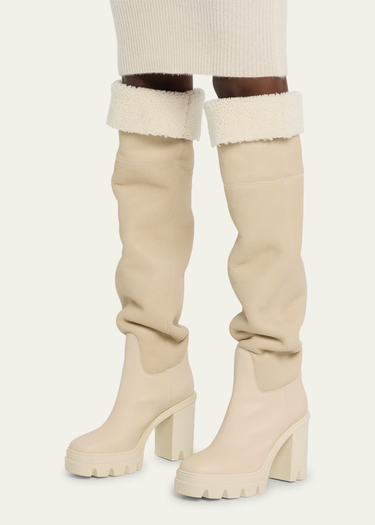 Giuseppe zanotti knee high boots store