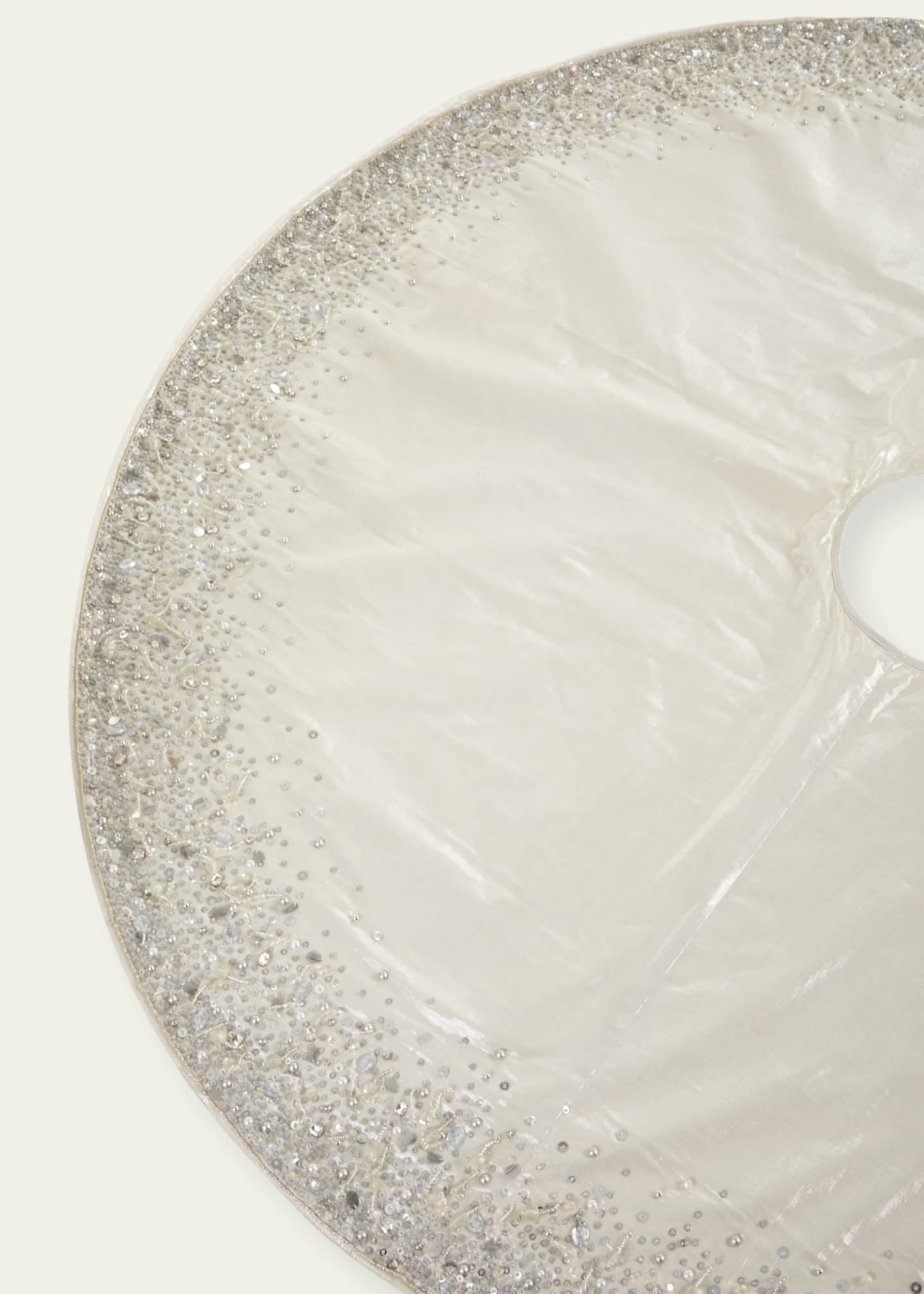 Kim Seybert Holiday Luster Tree Skirt Bergdorf Goodman