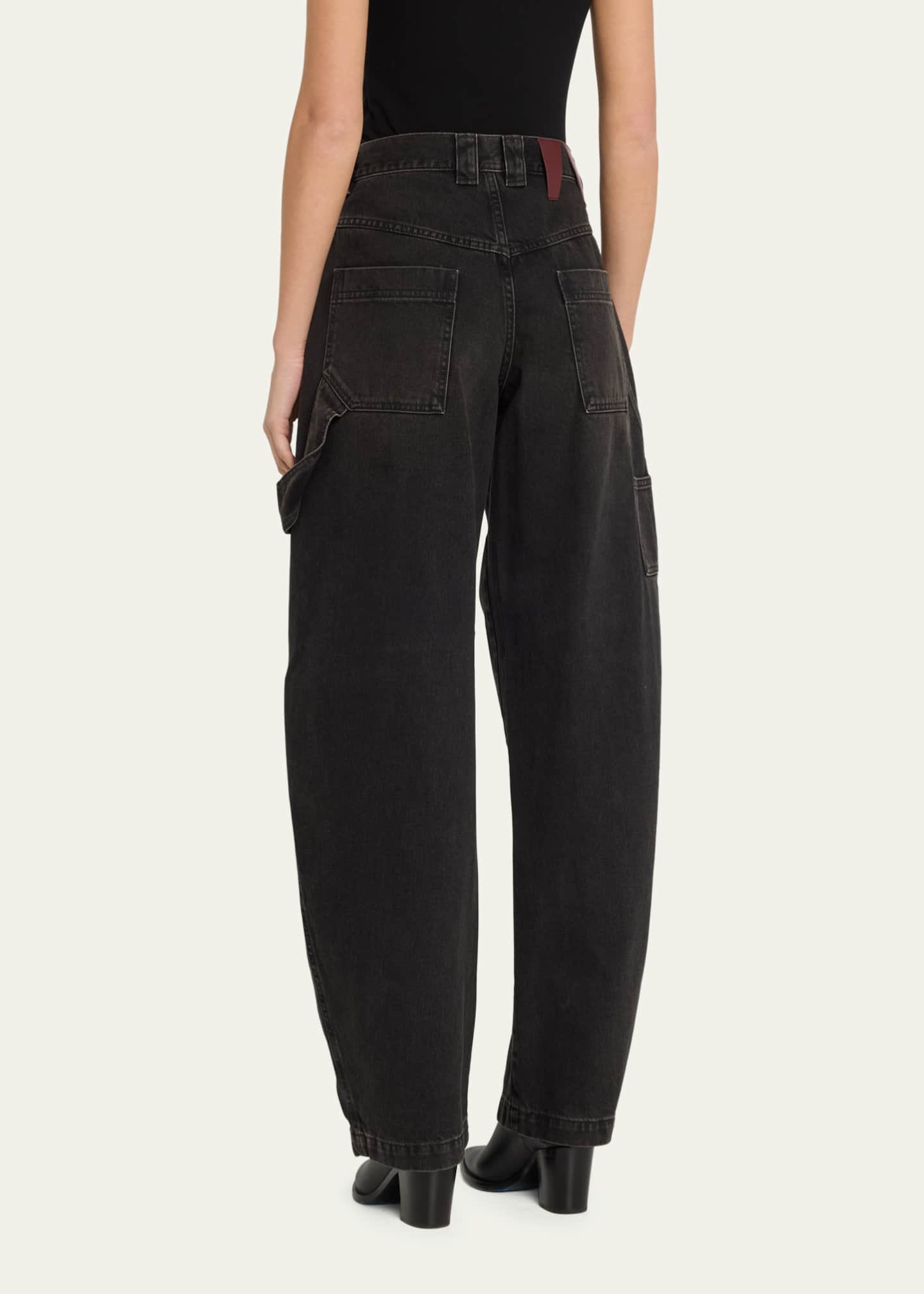 Bow leg jeans sales