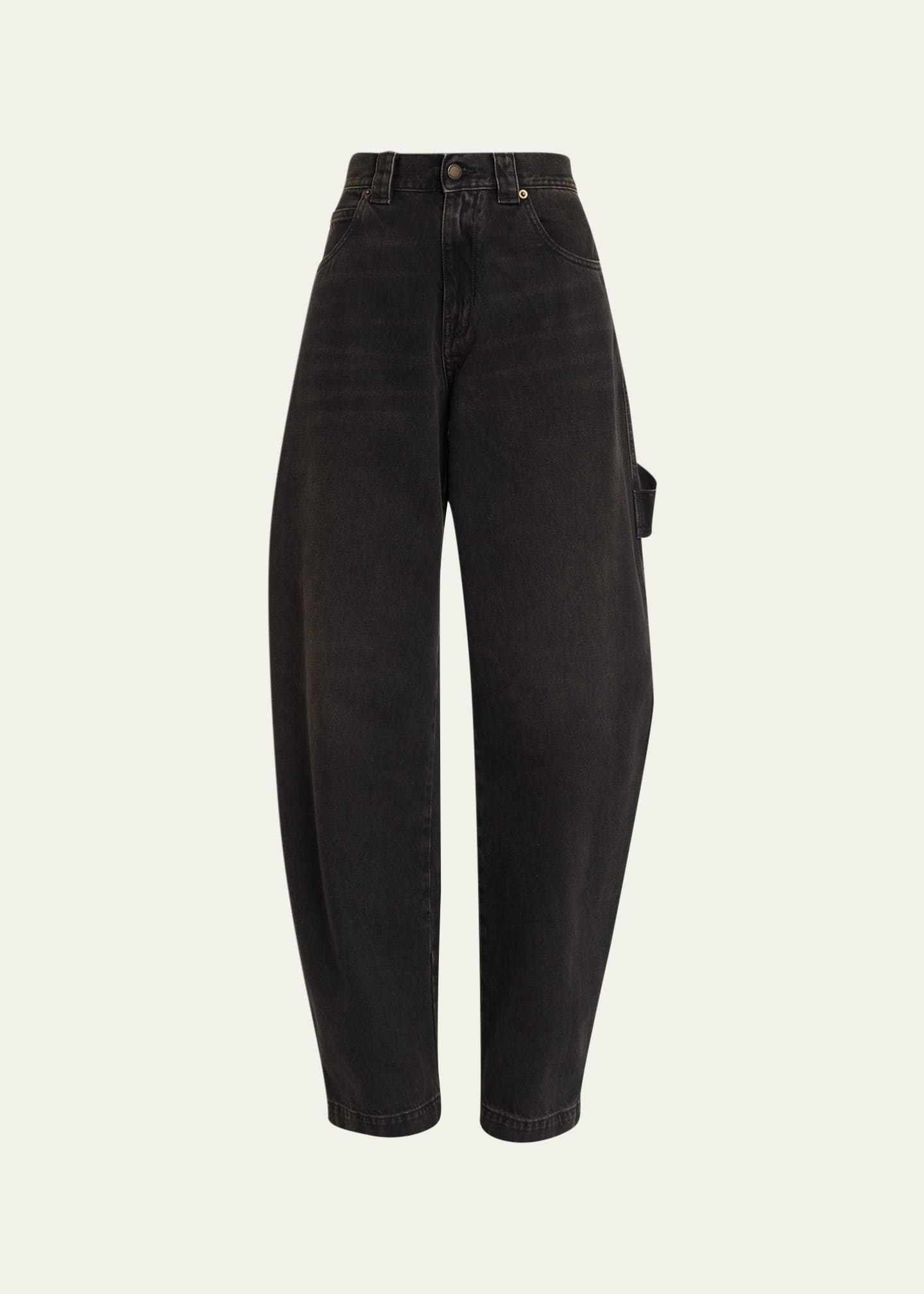 Bow leg jeans online